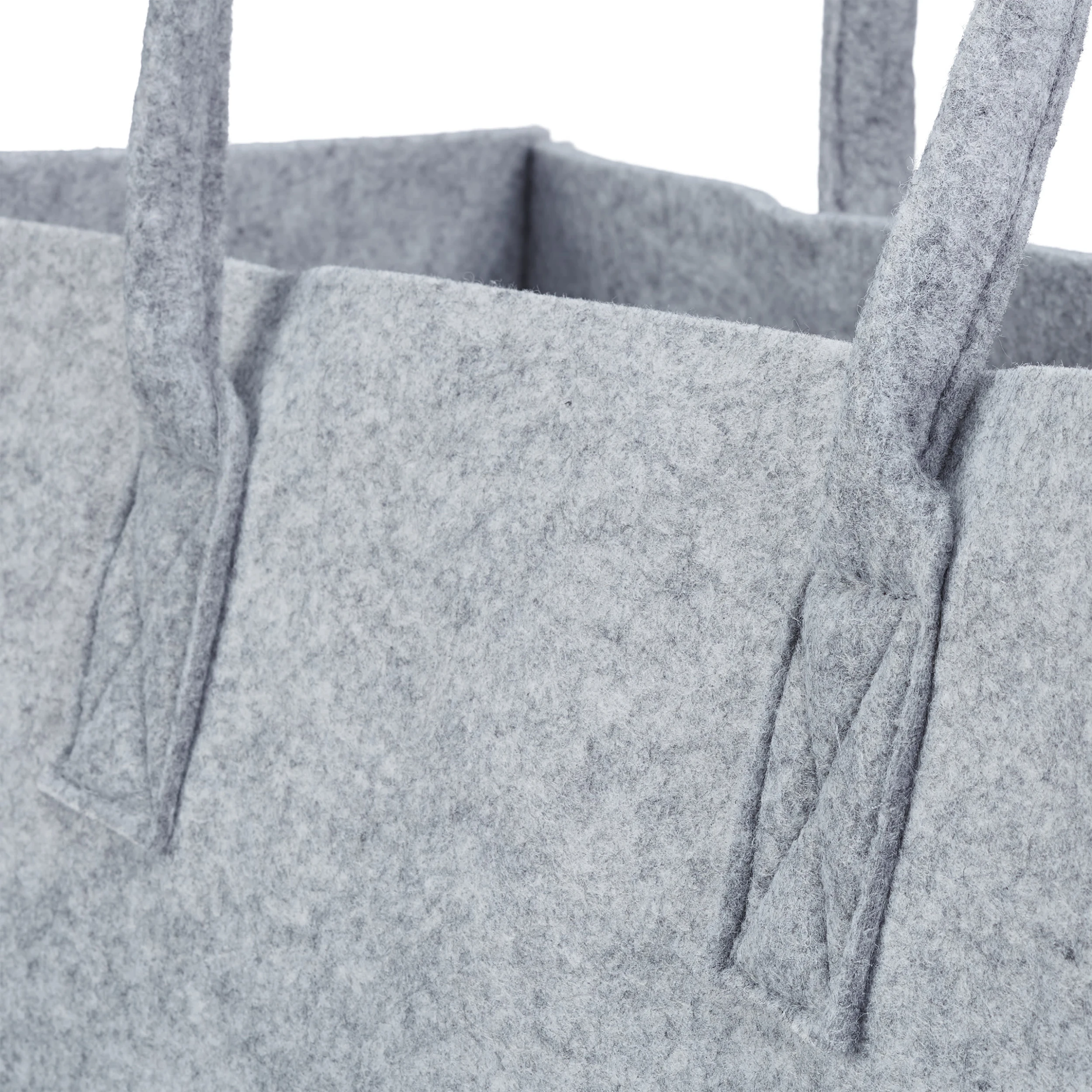 Relaxdays 2x Kaminholztasche In Grau - (B)25 X (H)25 X (T)50 Cm – Bild 6