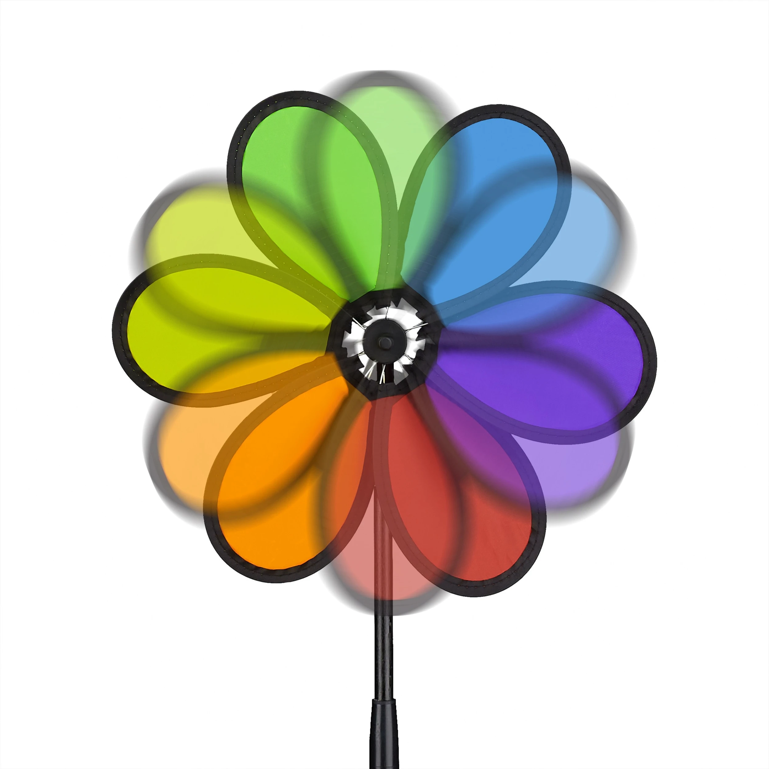 Relaxdays 2x Windrad In Bunt - (B)27 X (H)66 X (T)7 Cm – Bild 7