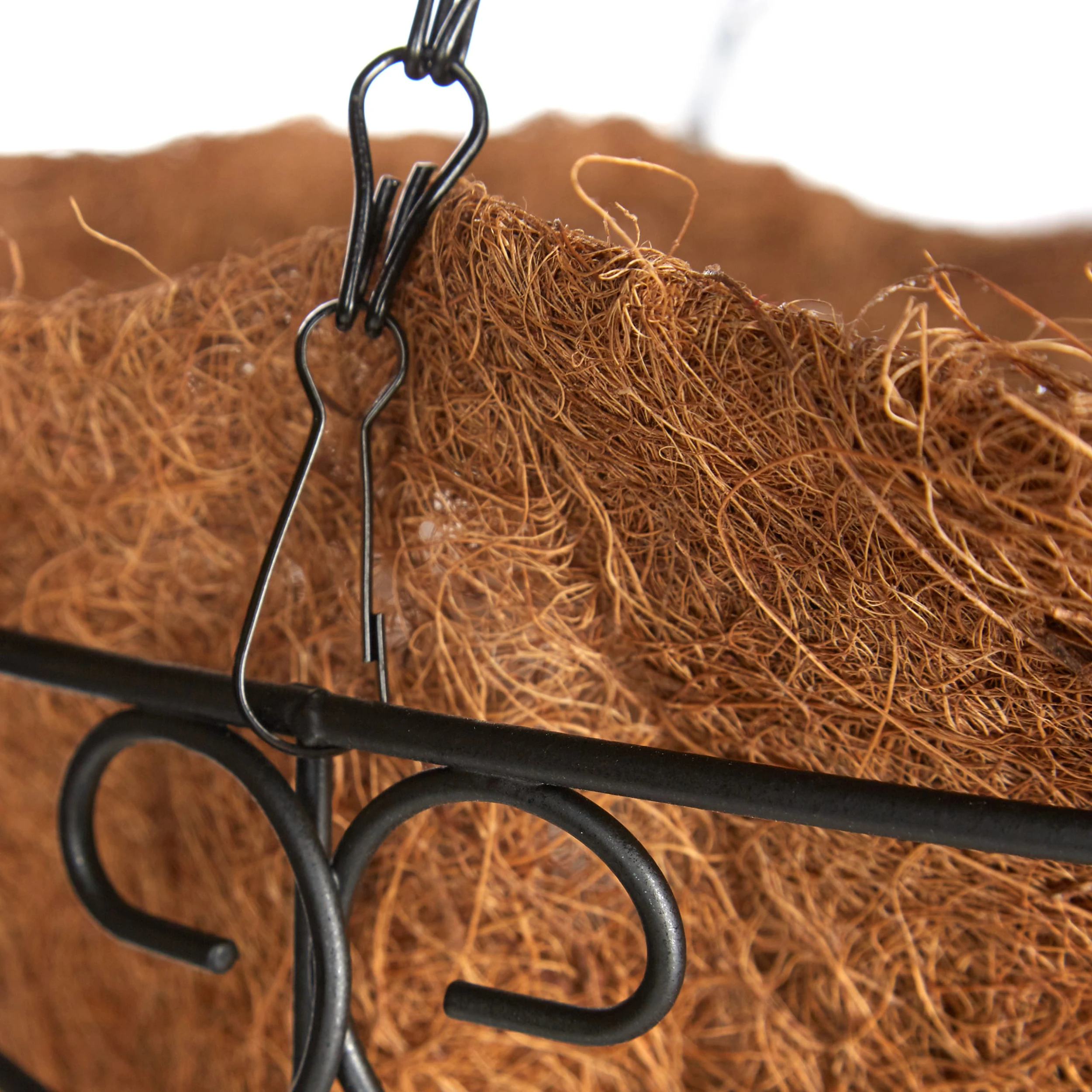 Relaxdays 3 Tlg. Blumenampel In Braun 33 L – Bild 6