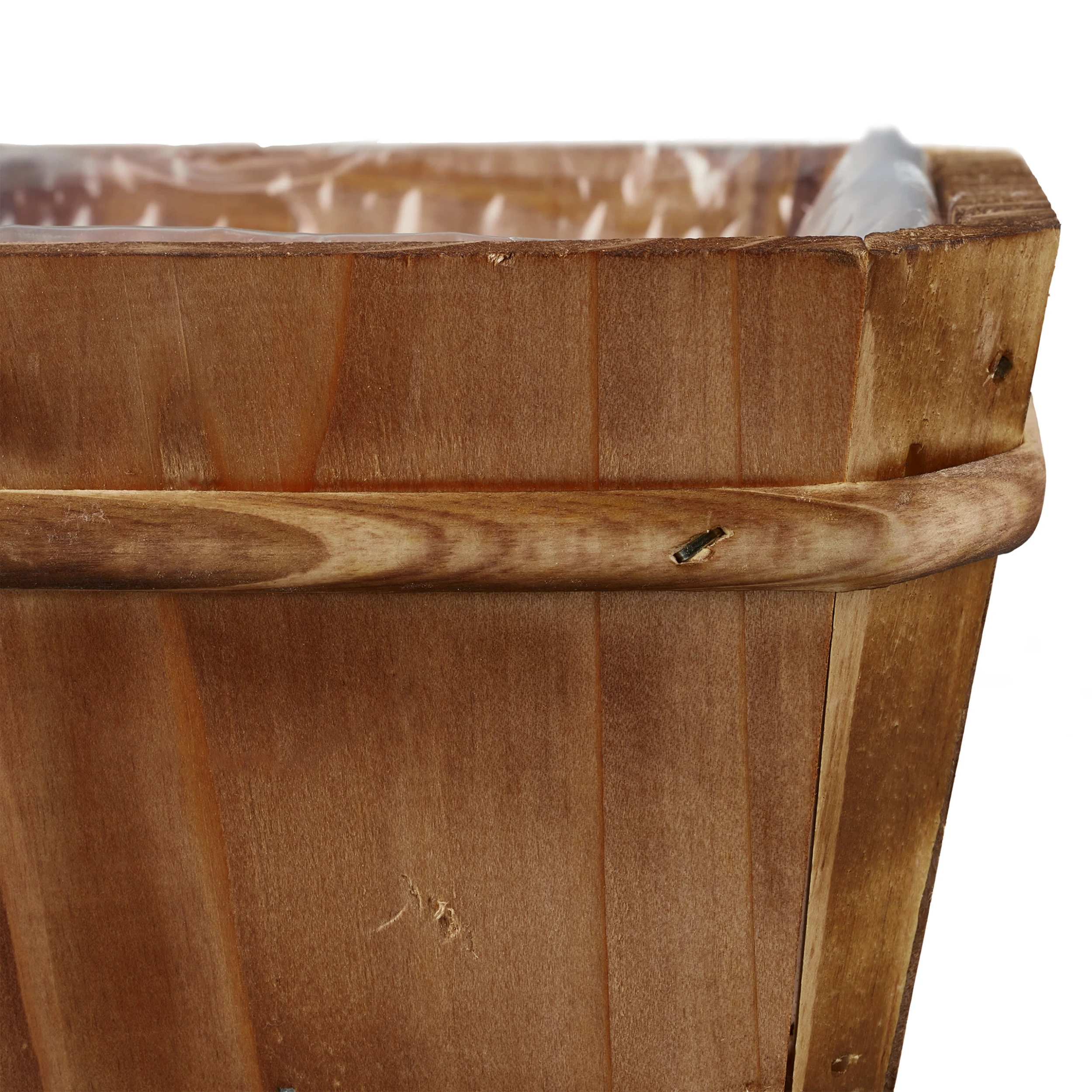 Relaxdays 3 X Blumenkasten In Natur - (B)19,5 X (H)8,5 X (T)11 Cm – Bild 7