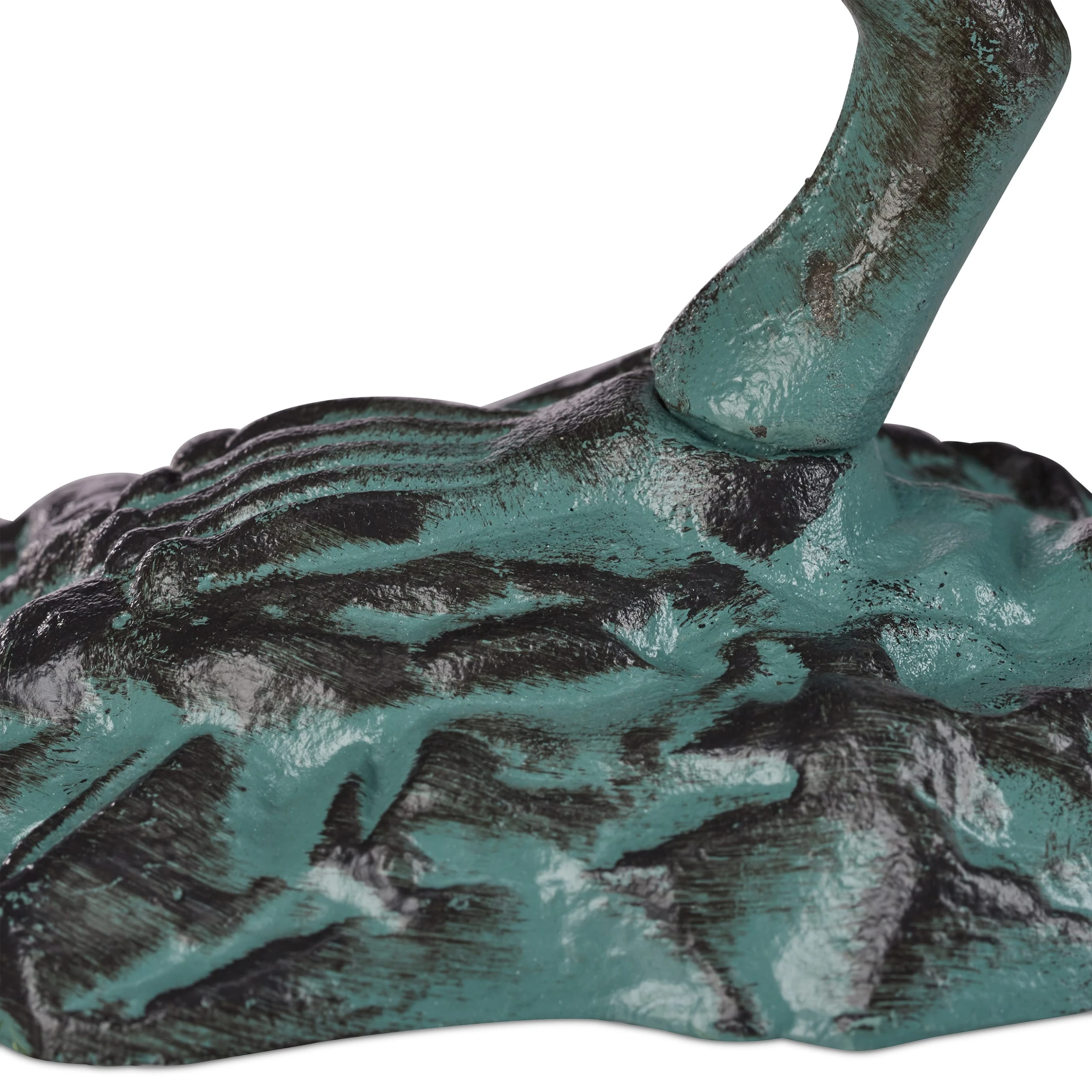 Relaxdays 3 X Gartenfigur Frosch In Grün - Größe L – Bild 7