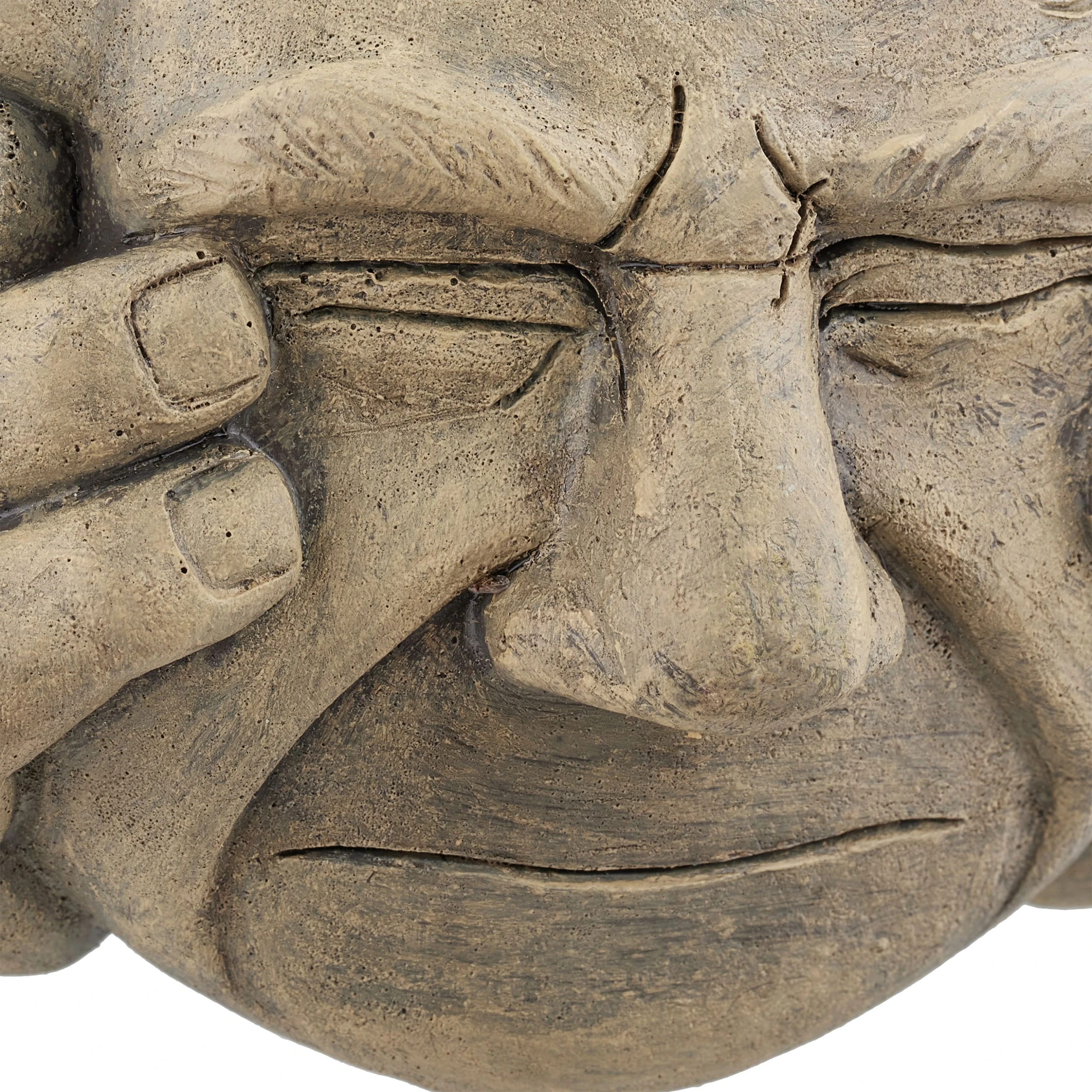 Relaxdays 3tlg. Baumgesichter In Beige/ Anthrazit – Bild 7