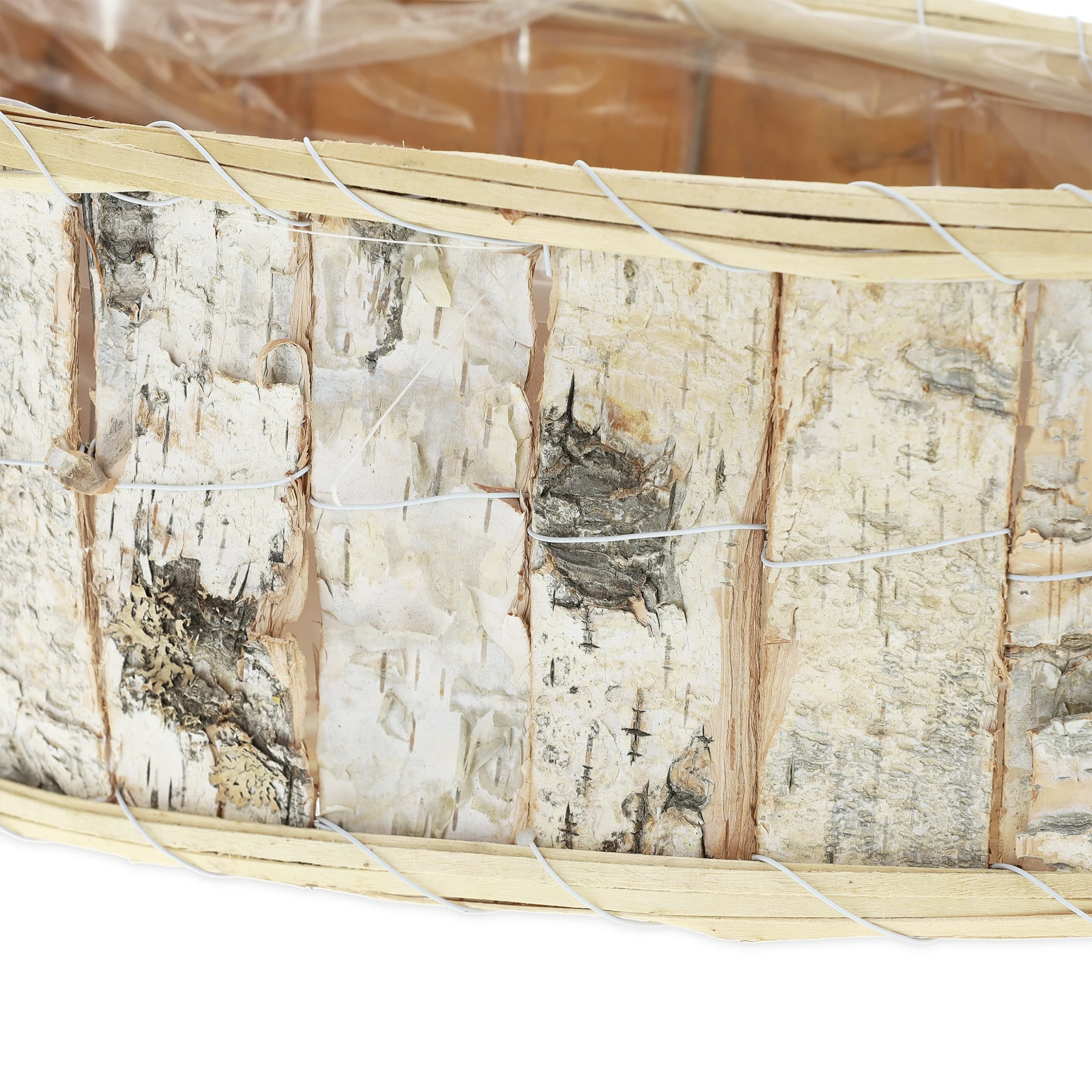 Relaxdays 3tlg. Blumentopf In Weiß/ Natur – Bild 6