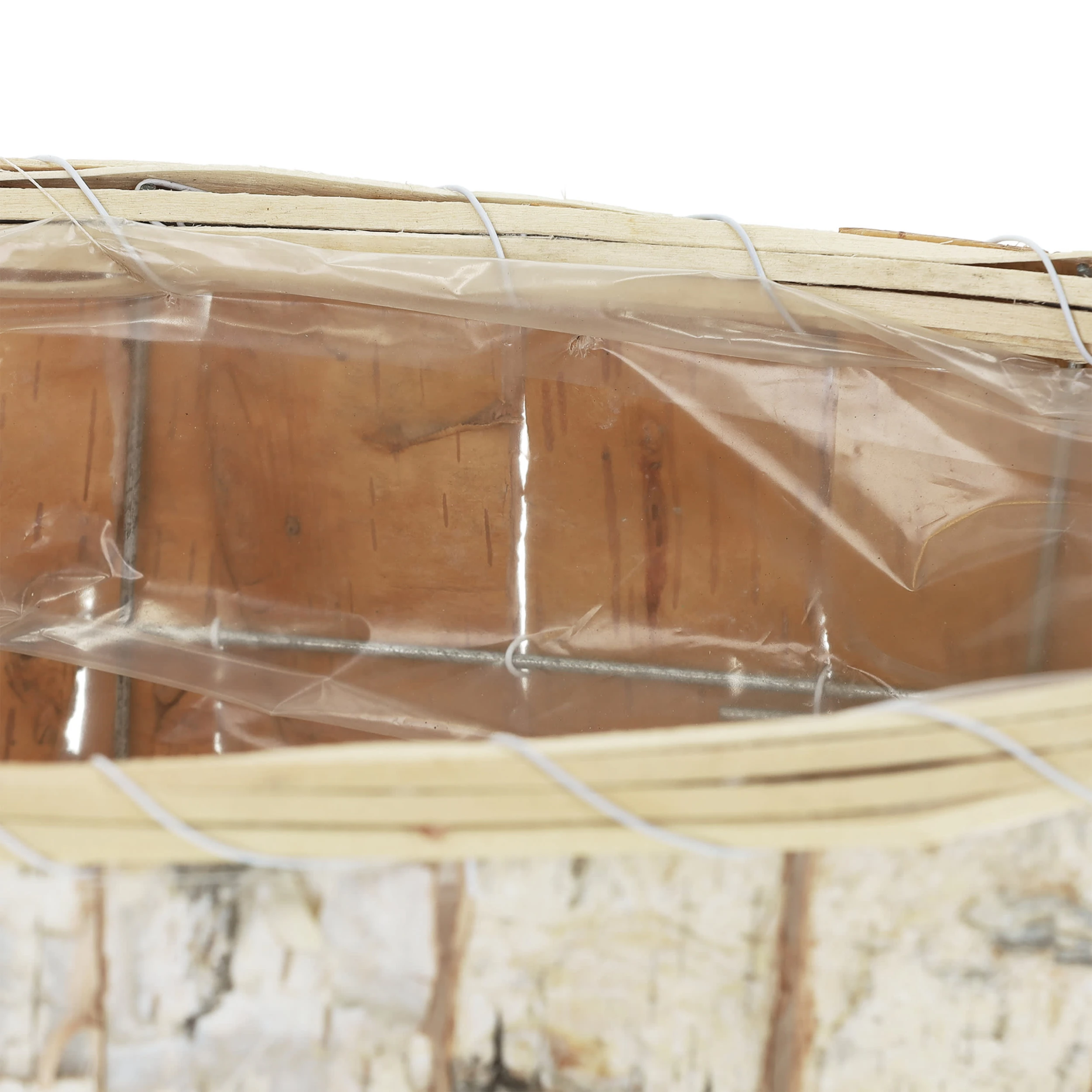 Relaxdays 3tlg. Blumentopf In Weiß/ Natur – Bild 7