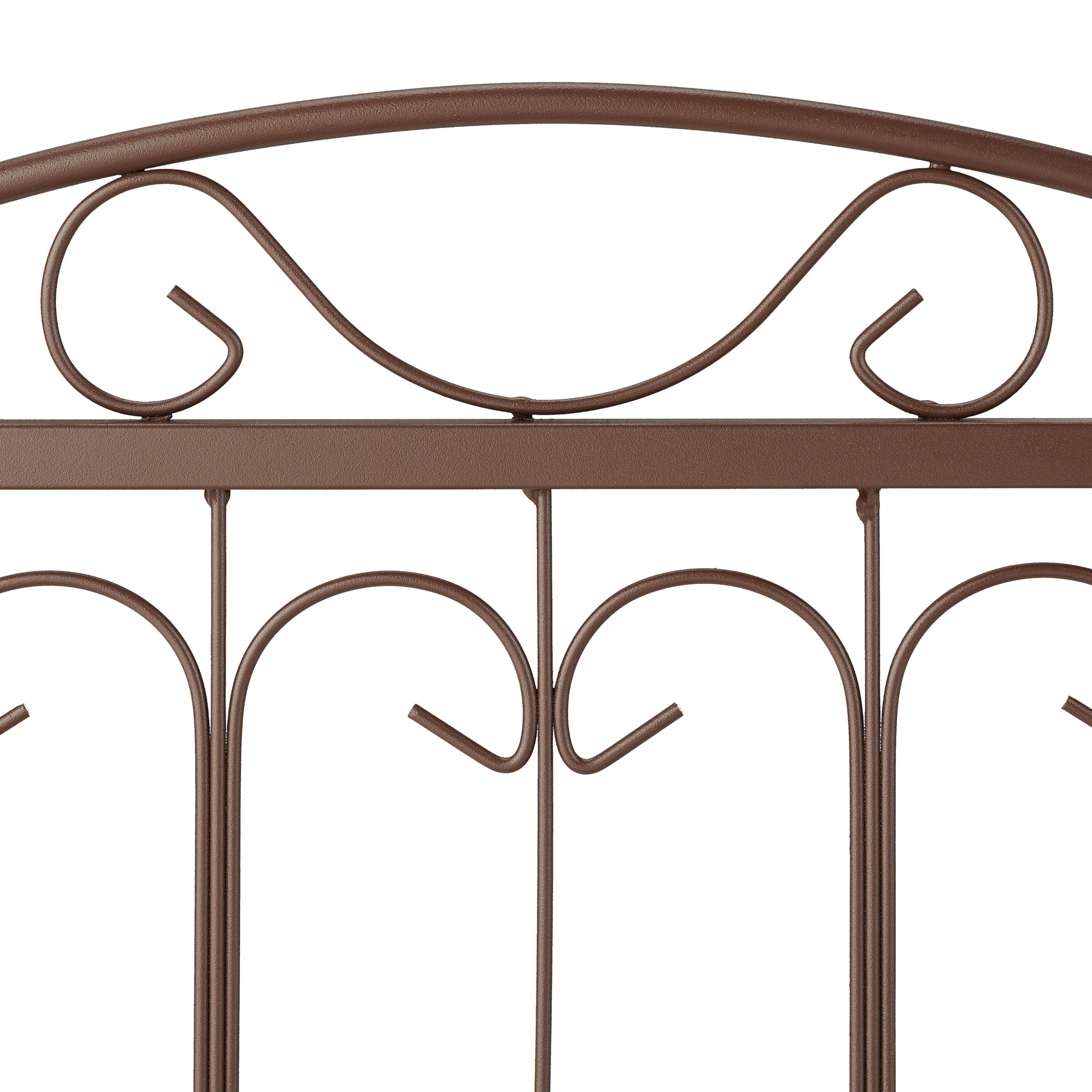 Relaxdays 4-tlg. Beetzaun In Braun – Bild 7