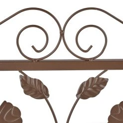 Relaxdays 4 X Beetzaun In Braun