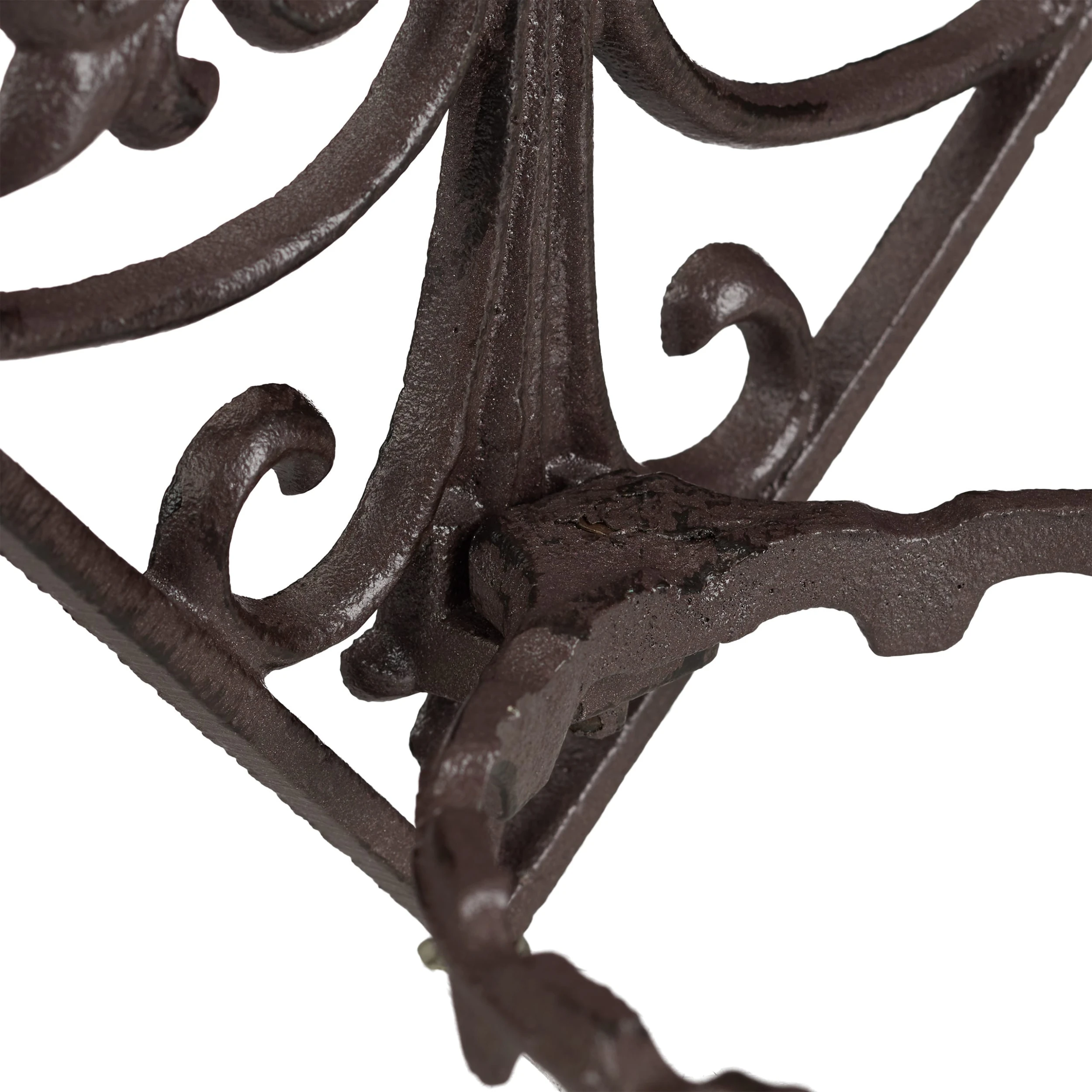 Relaxdays 4 X Blumenhalter In Dunkelbraun - Ø 13 Cm – Bild 6