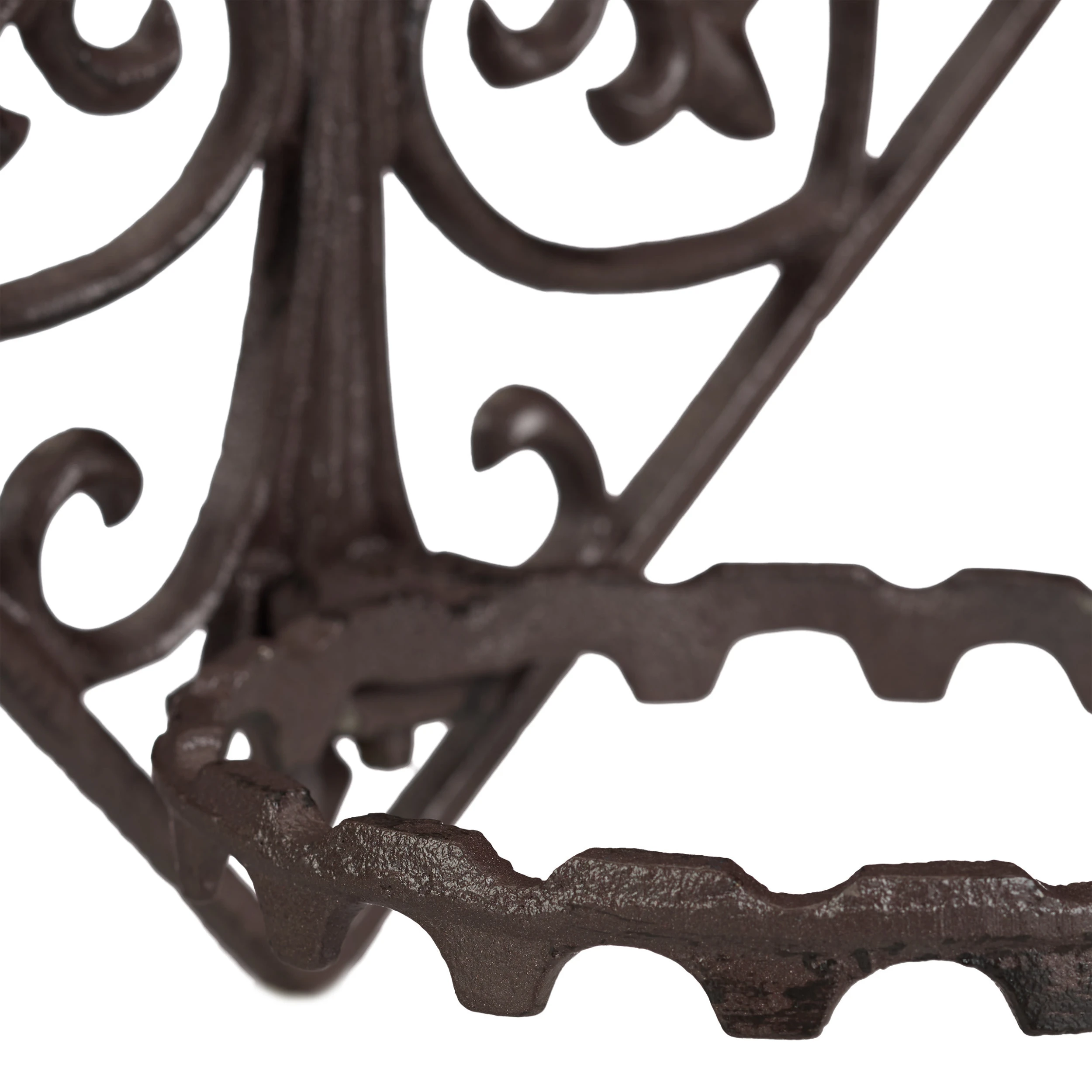 Relaxdays 4 X Blumenhalter In Dunkelbraun - Ø 13 Cm – Bild 7