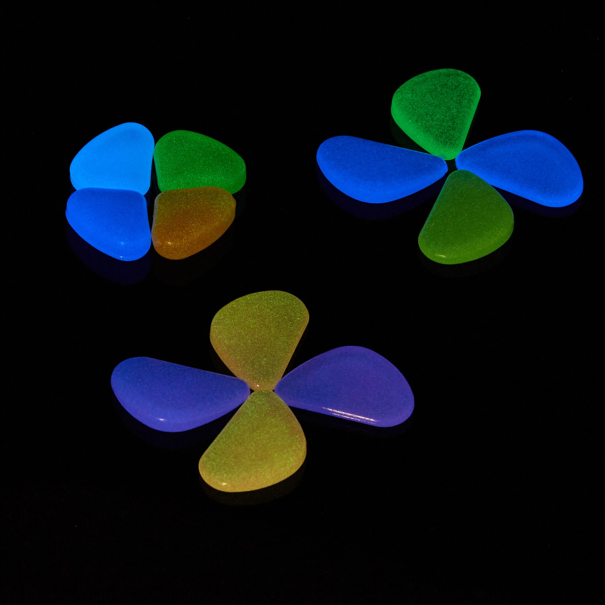 Relaxdays 400x Leuchtsteine In Bunt – Bild 6