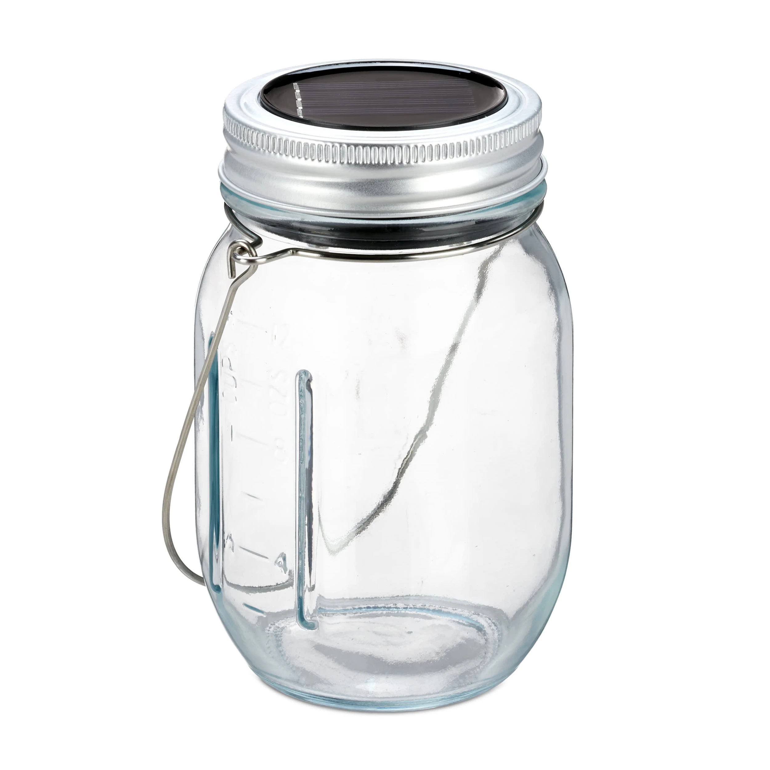 Relaxdays 4x Solarlampe In Transparent