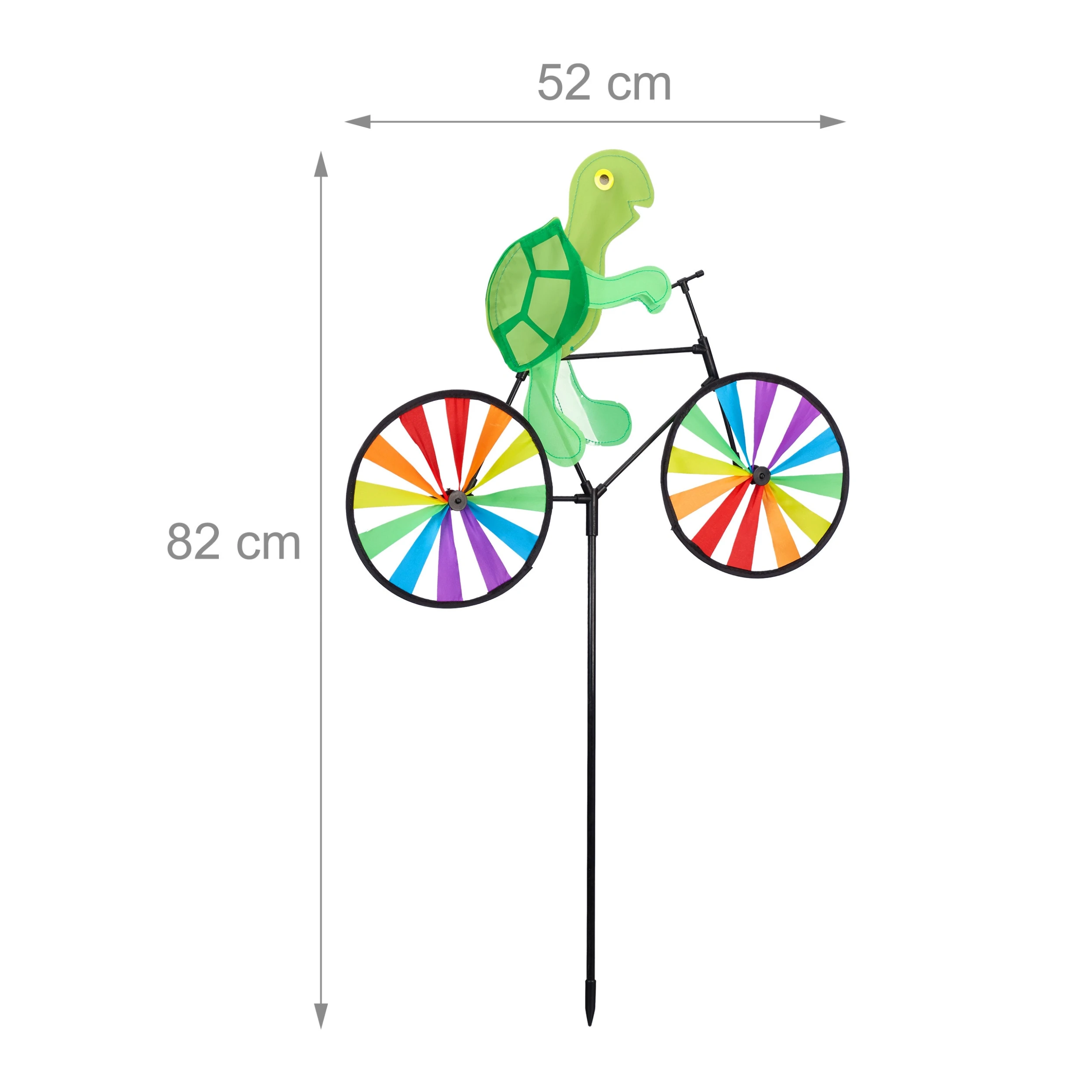 Relaxdays 4x Windrad "Schildkröte" In Bunt – Bild 4
