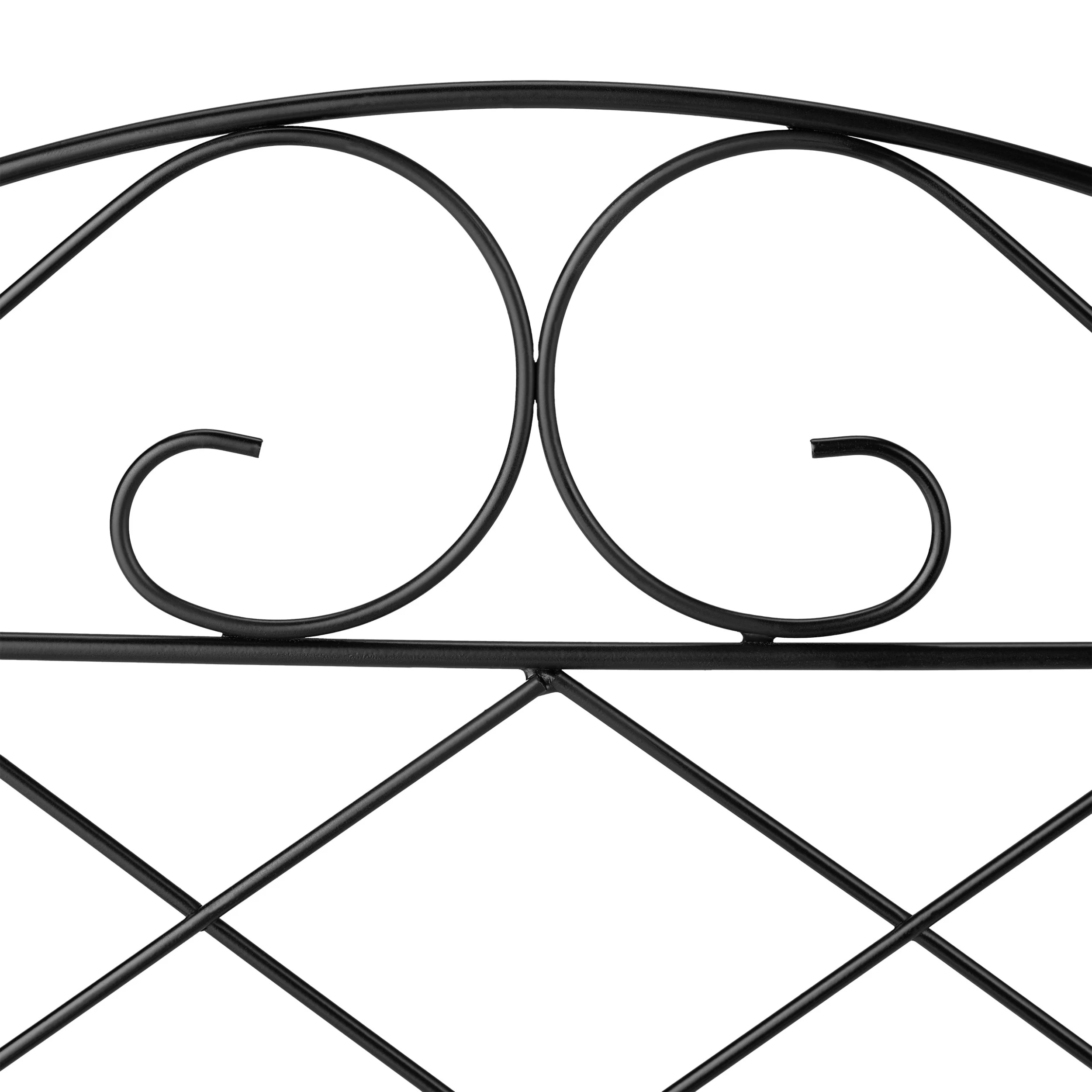 Relaxdays 6 X Beetzaun In Schwarz – Bild 7