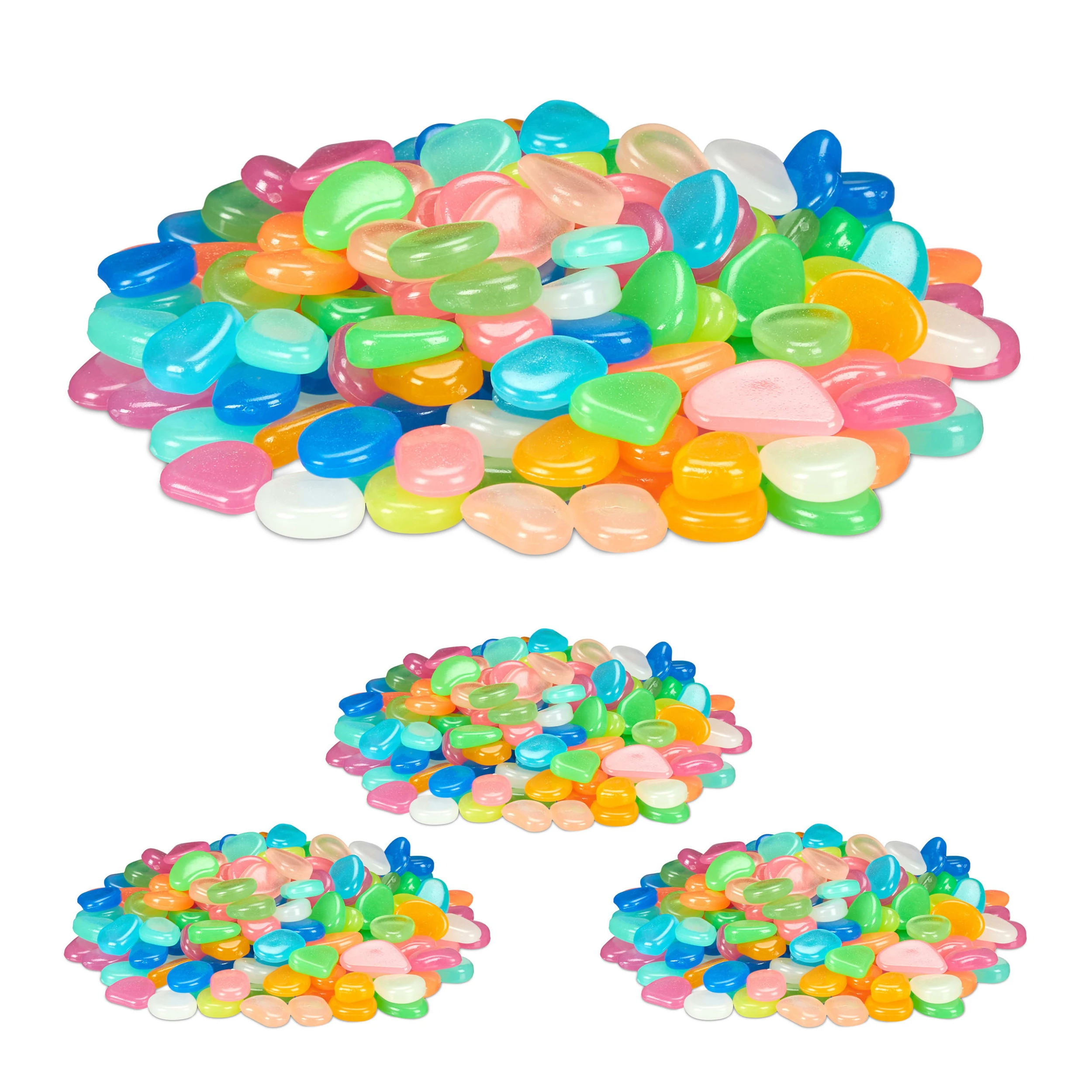 Relaxdays 800x Leuchtsteine In Bunt – Bild 8