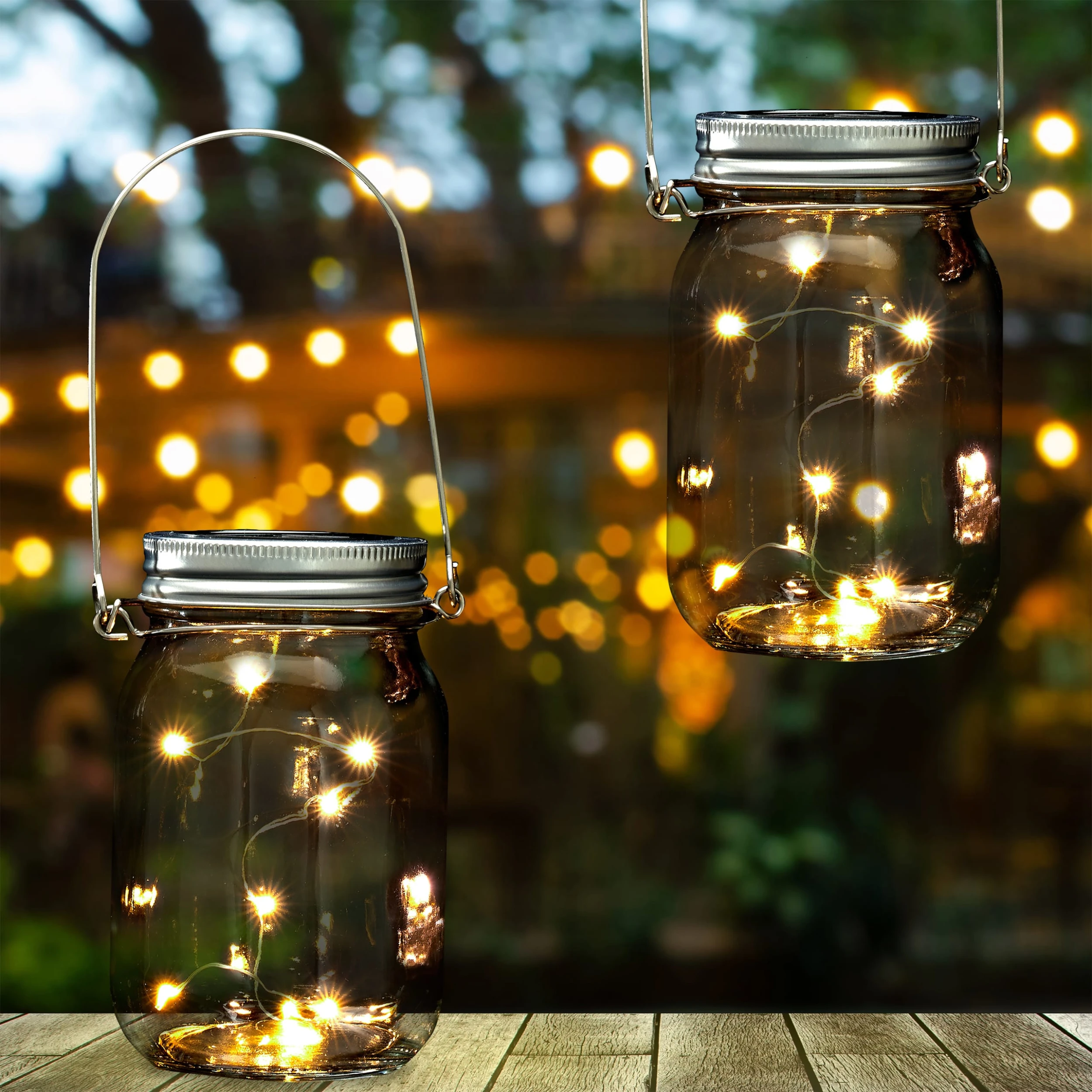 Relaxdays 8x Solarglas In Transparent – Bild 2