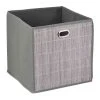 Relaxdays Aufbewahrungskorb In Grau - (B)31 X (H)31 X (T)31 Cm