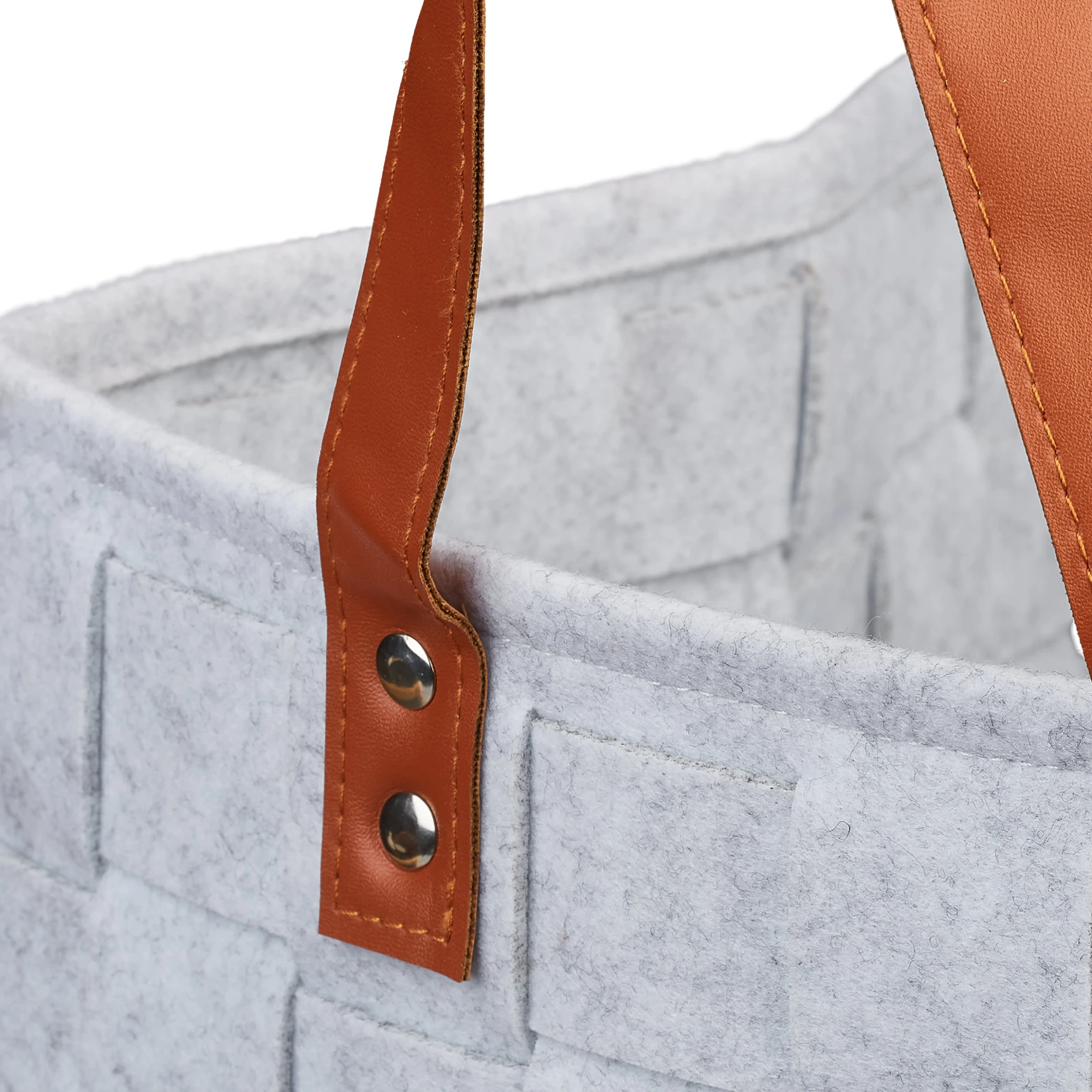 Relaxdays Aufbewahrungskorb In Hellgrau – Bild 7