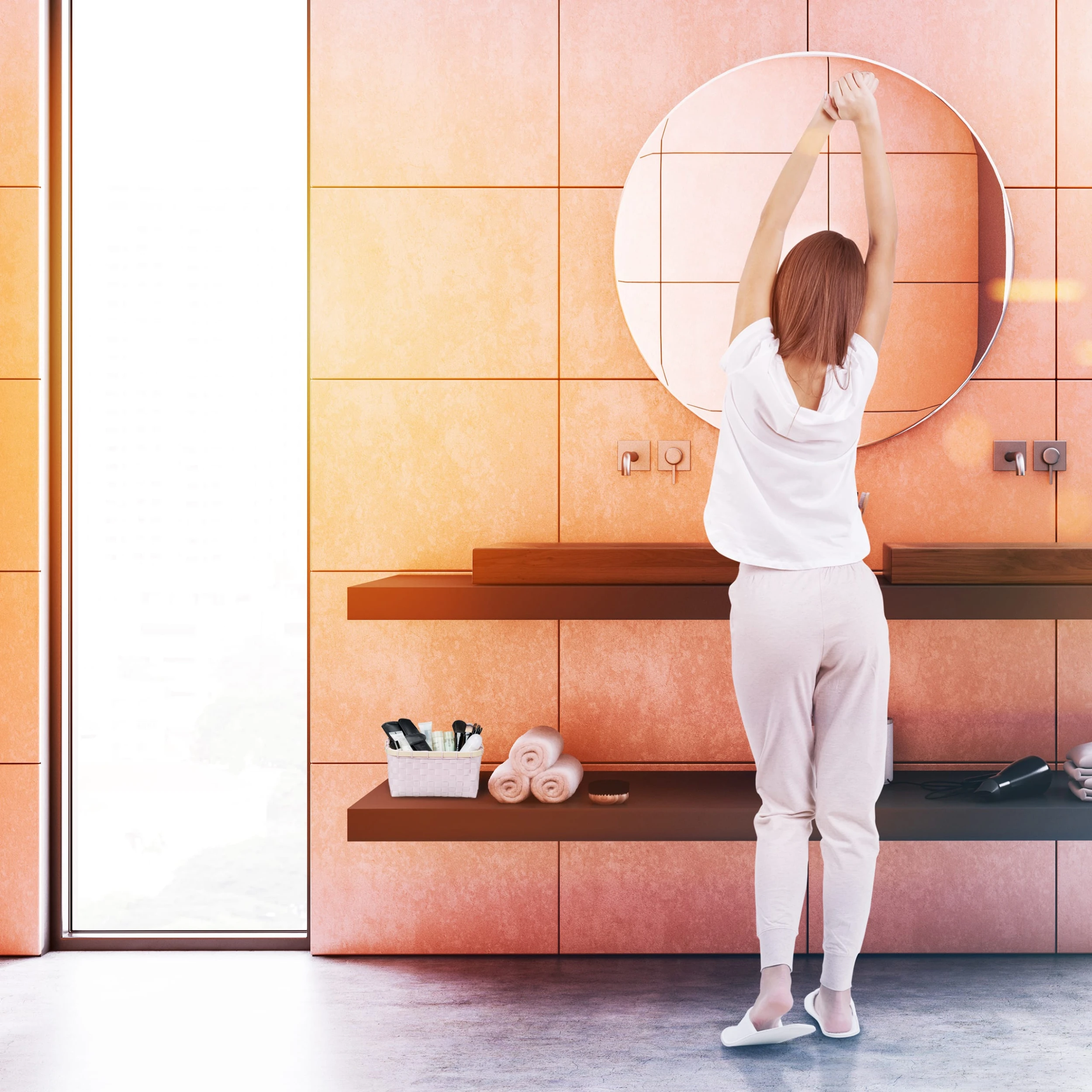 Relaxdays Aufbewahrungskorb In Rosa – Bild 3