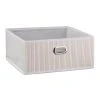 Relaxdays Aufbewahrungskorb In Weiß - (B)31 X (H)14 X (T)31 Cm