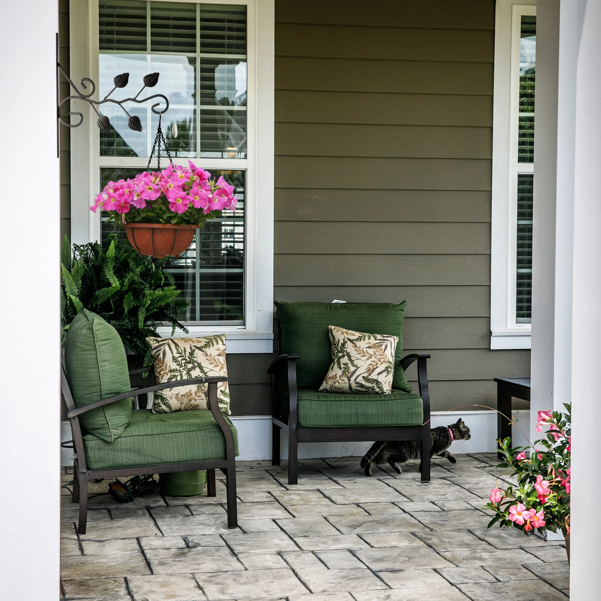 Relaxdays Blumenhaken "Hahn" In Schwarz – Bild 5