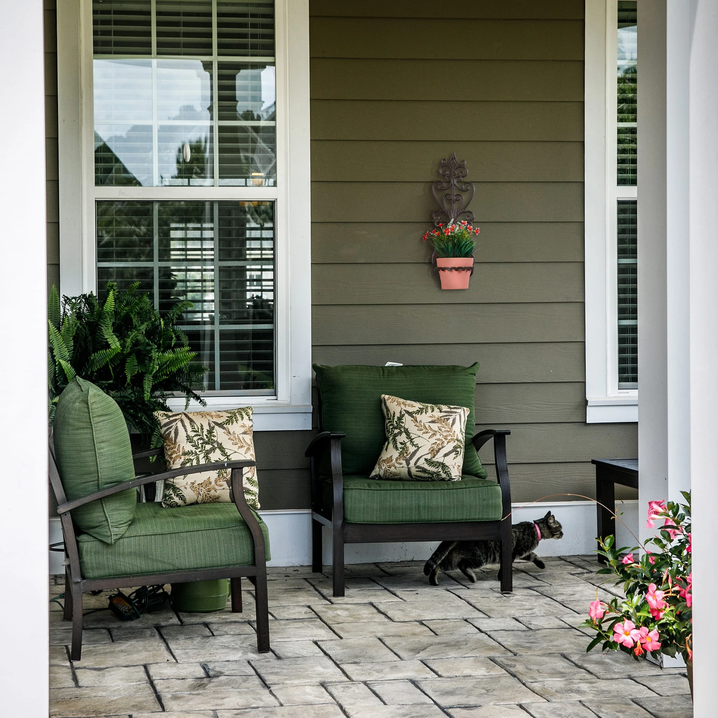 Relaxdays Blumenhalter In Braun - Ø 14,5 Cm – Bild 5