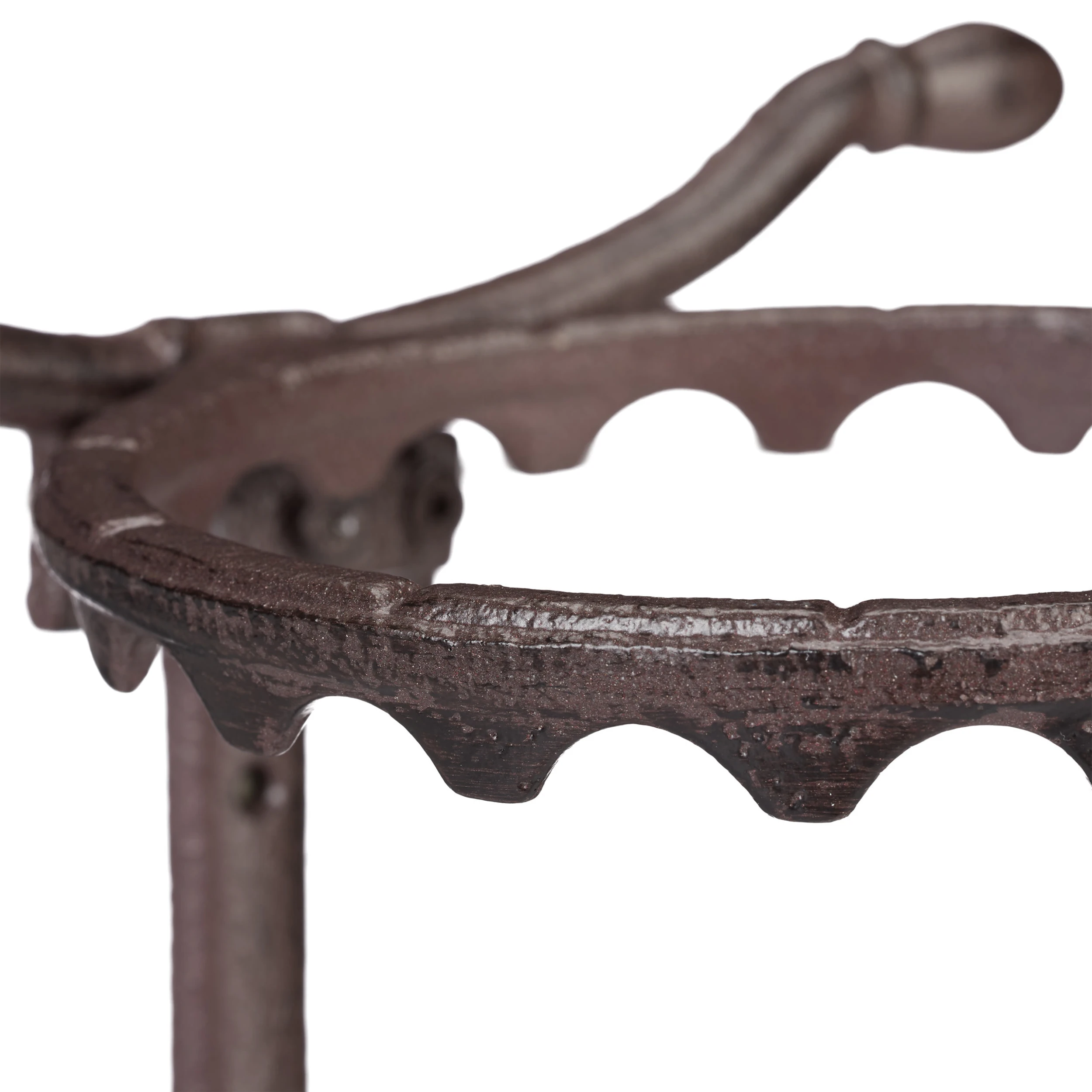 Relaxdays Blumenhalter In Dunkelbraun Ø 13 Cm – Bild 7