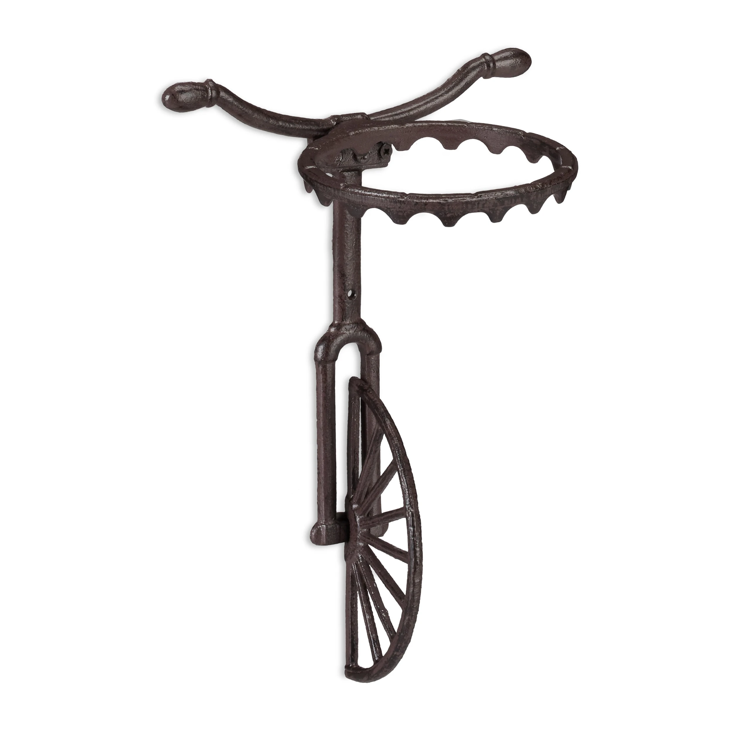 Relaxdays Blumenhalter In Dunkelbraun Ø 13 Cm