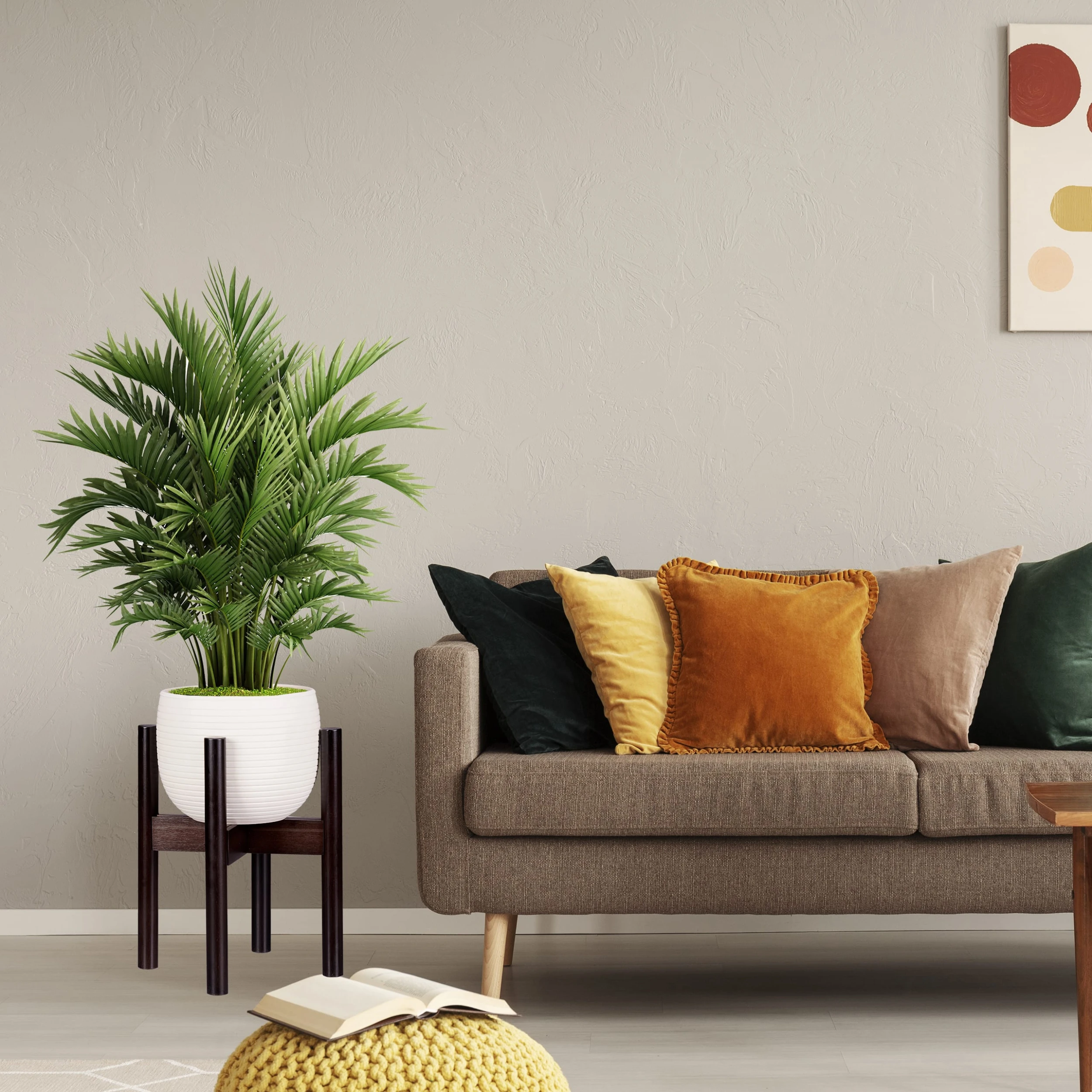 Relaxdays Blumenständer In Braun – Bild 2