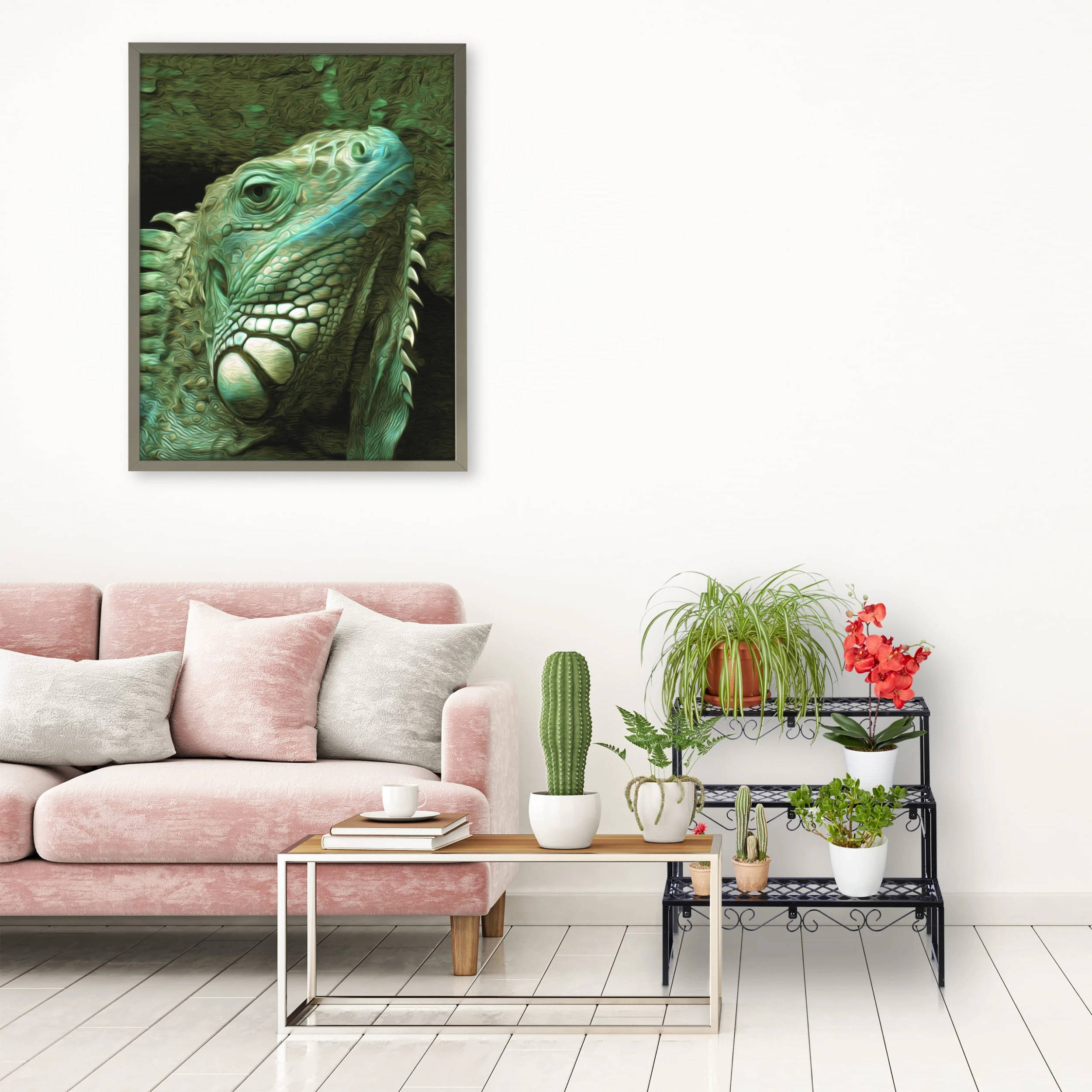 Relaxdays Blumentreppe In Schwarz – Bild 5