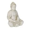 Relaxdays Buddha-Figur In Creme - (H)70 Cm