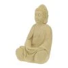 Relaxdays Buddha Figur In Sandfarben - (H)50 Cm