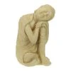 Relaxdays Buddha Figur In Sandfarben - (H)60 Cm