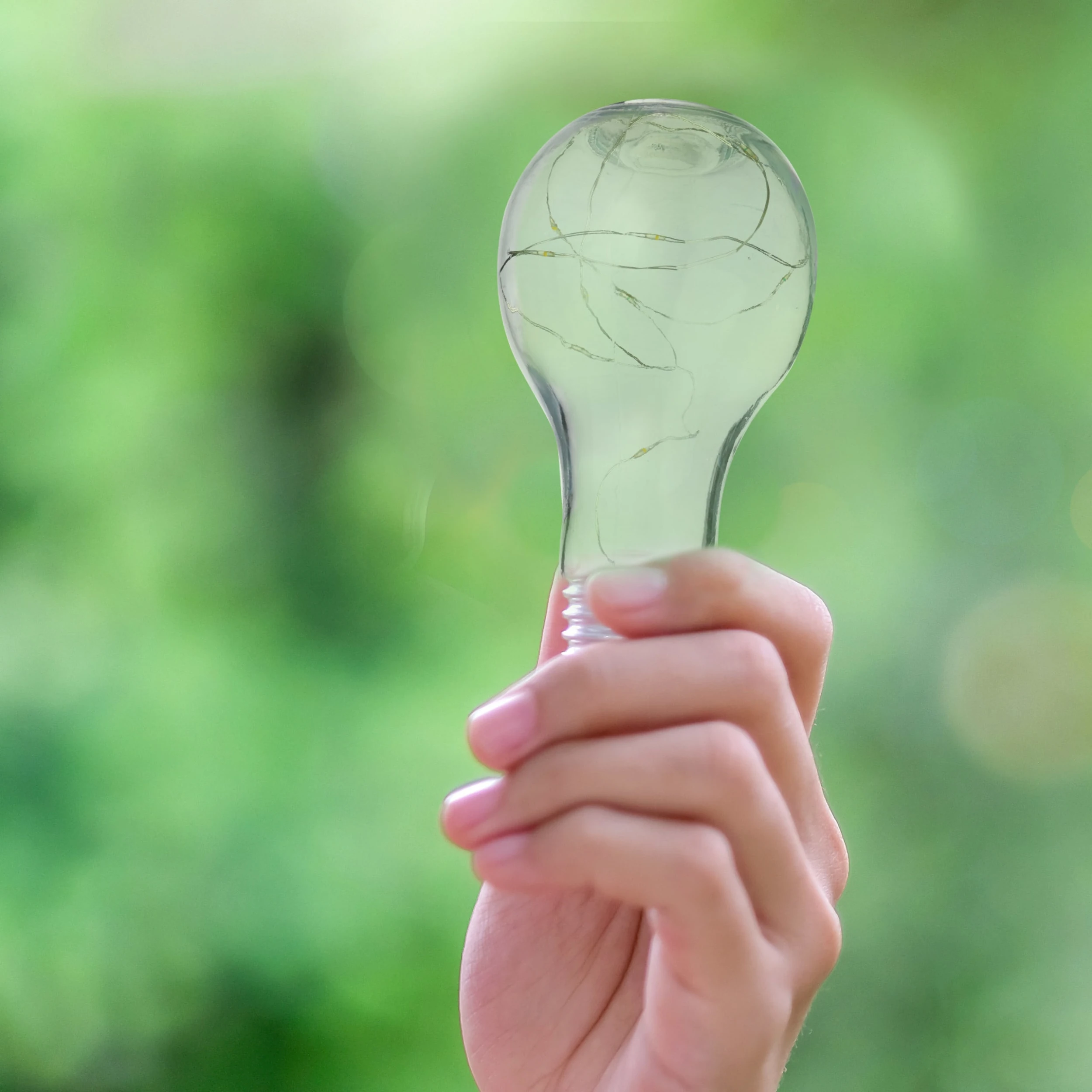 Relaxdays Deko Glühbirne In Transparent – Bild 5