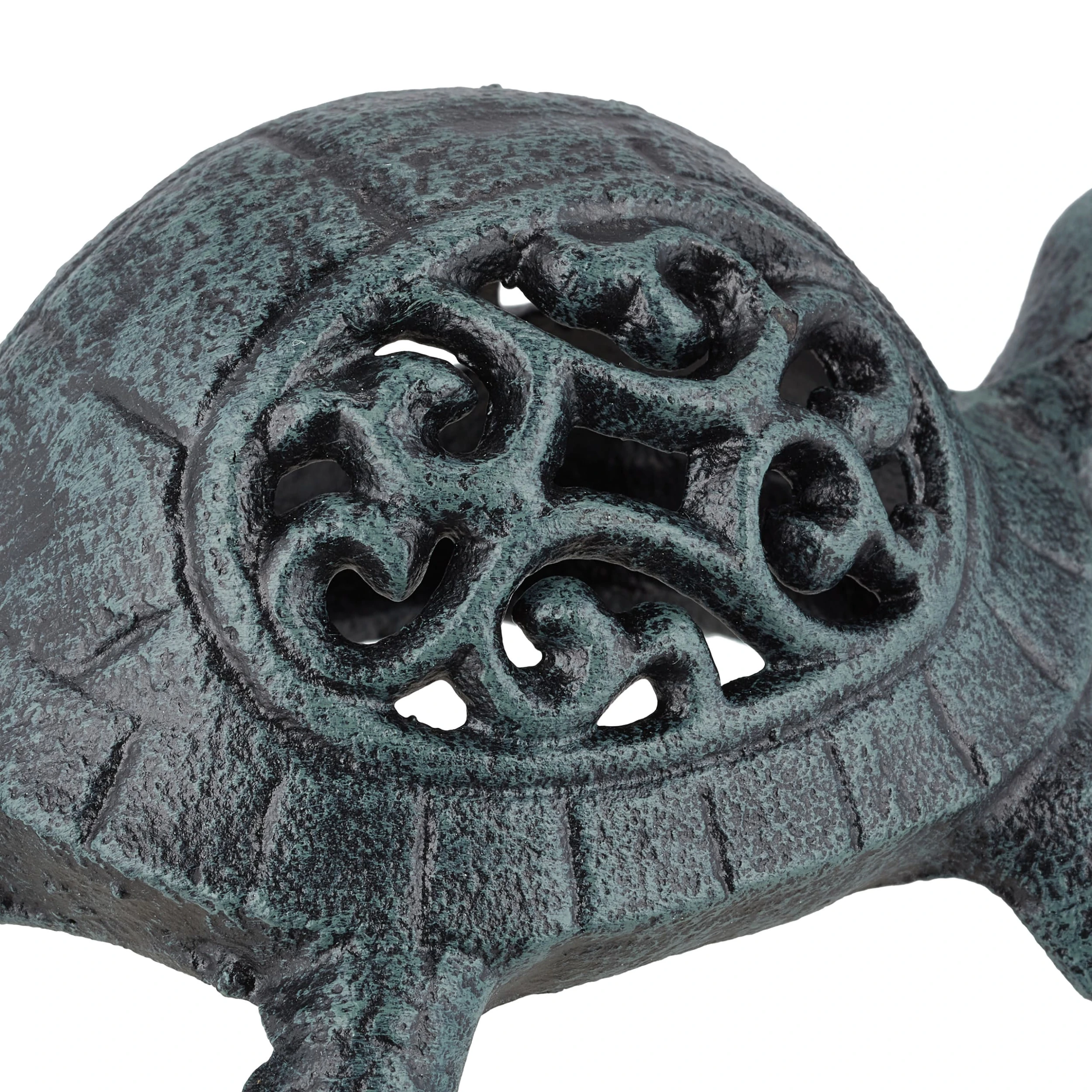 Relaxdays Deko Schildkröte In Grün/ Schwarz – Bild 7