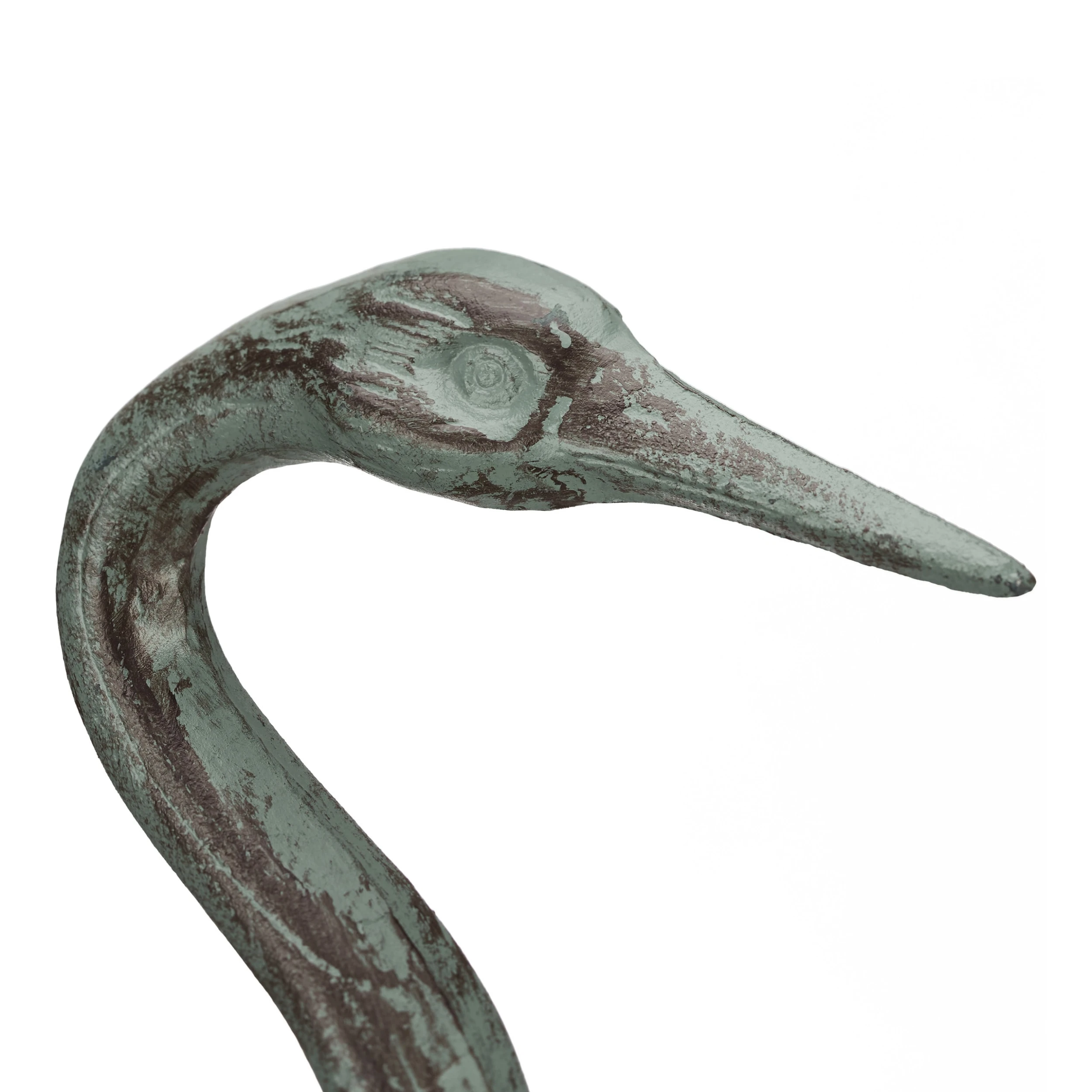 Relaxdays Dekofigur Kranich In Grün - (H)75 Cm – Bild 4