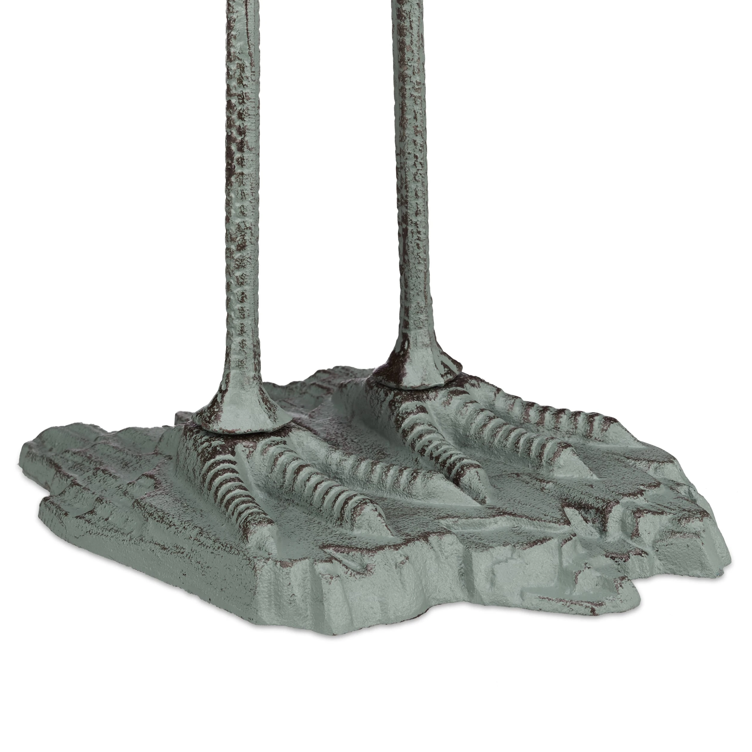 Relaxdays Dekofigur Kranich In Grün - (H)75 Cm – Bild 6