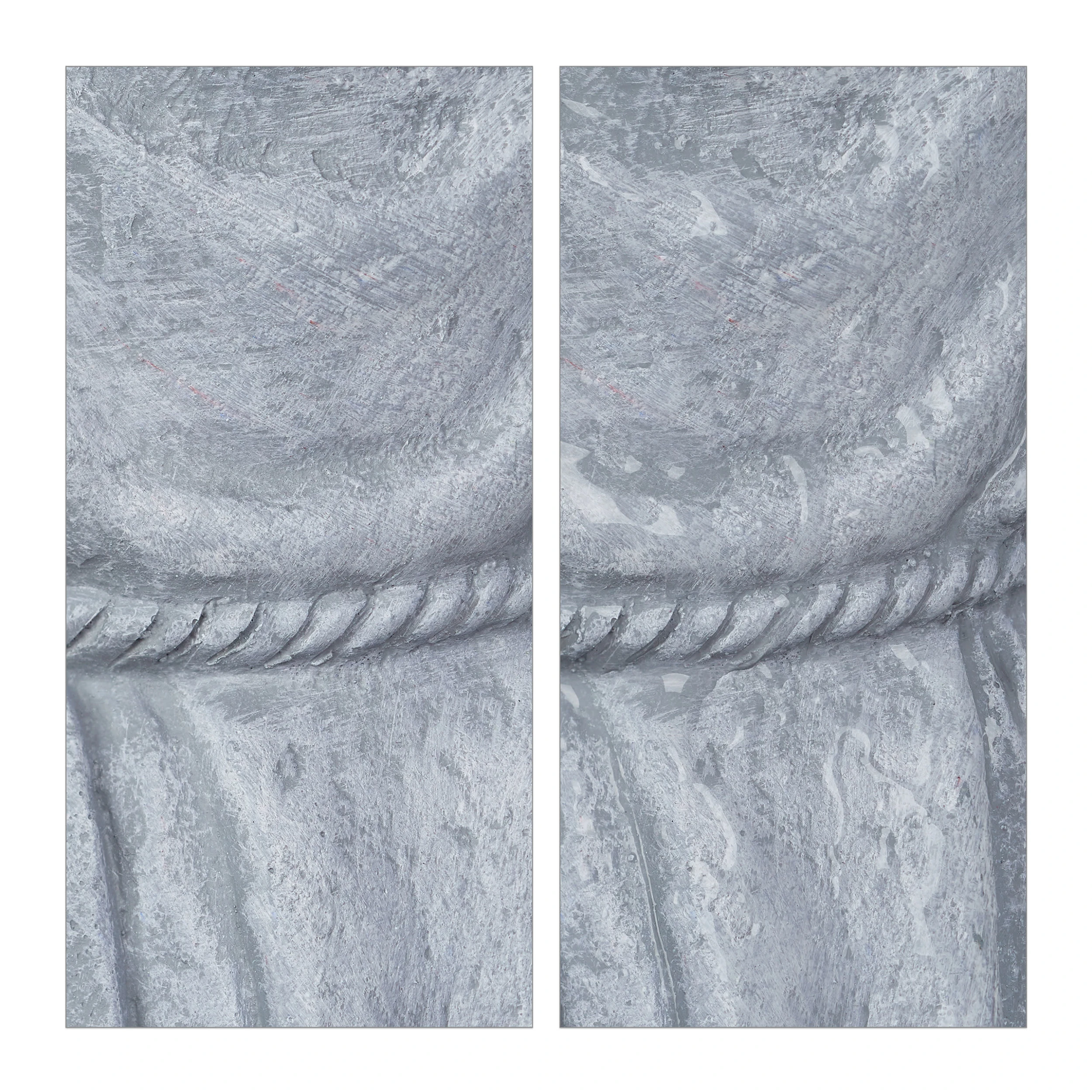 Relaxdays Gartenfigur "Heiliger" In Grau – Bild 7