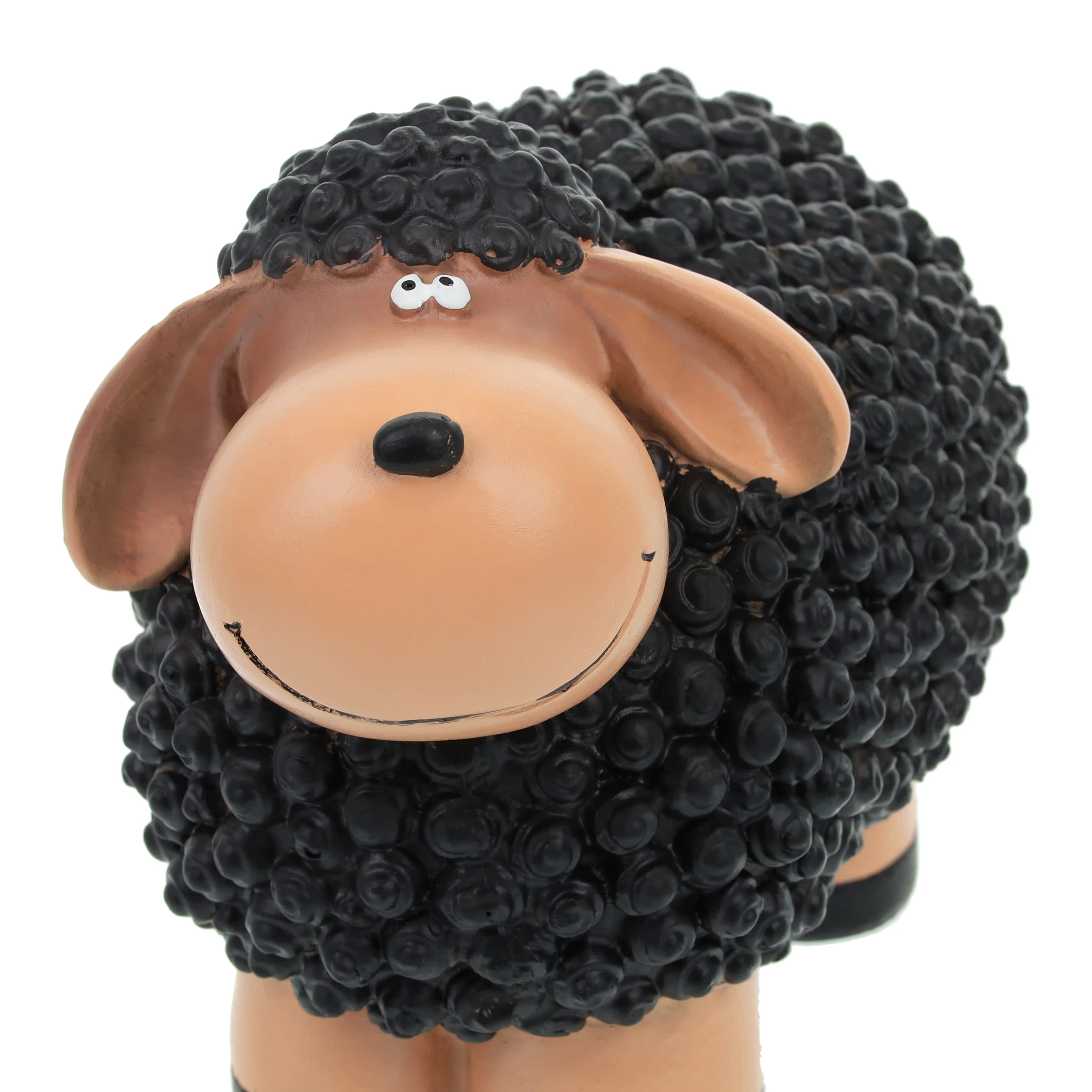 Relaxdays Gartenfigur "Schaf" In Schwarz/ Braun - (B)21 X (H)16 X (T)12,5 Cm – Bild 6