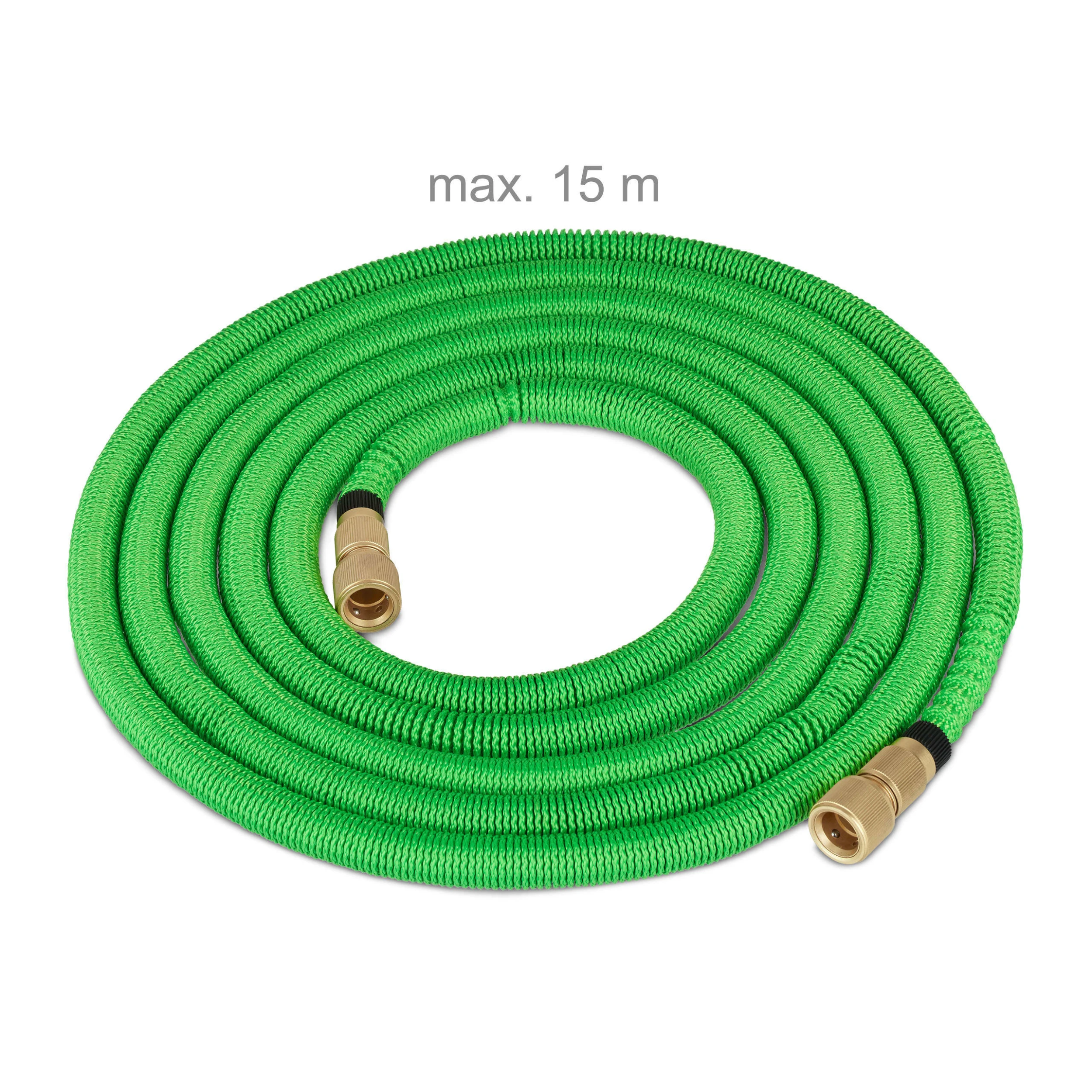 Relaxdays Gartenschlauch In Grün - 15 M – Bild 4
