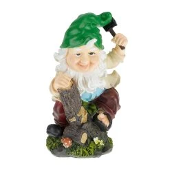 Relaxdays Gartenzwerg In Bunt