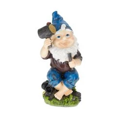 Relaxdays Gartenzwerg In Bunt