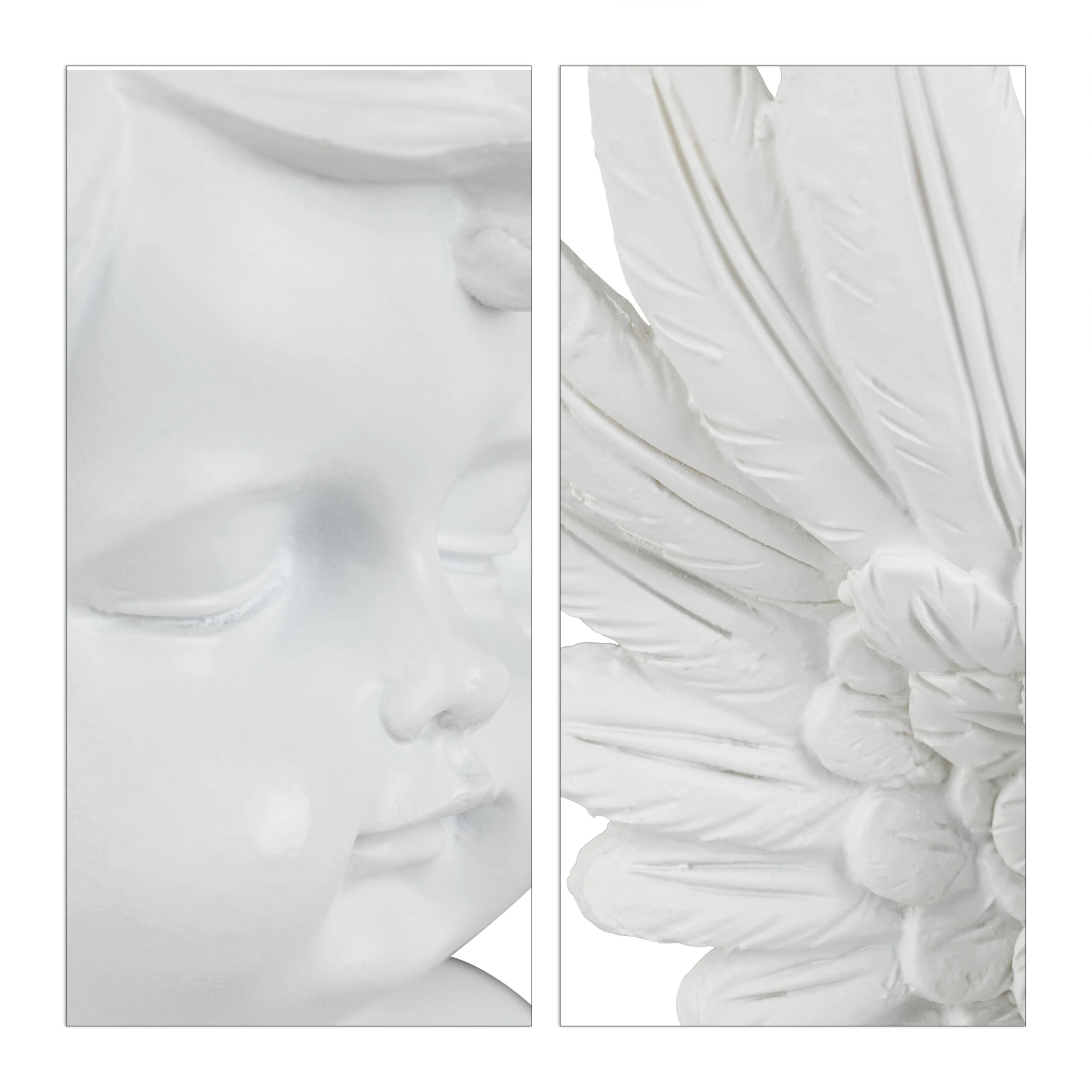 Relaxdays Grabengel In Weiß – Bild 7