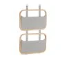 Relaxdays Hängeorganizer In Natur/Grau - (B)40 X (H)60 X (T)1,5 Cm