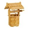 Relaxdays Holzbrunnen In Natur - (B)40 X (H)52 X (T)33 Cm