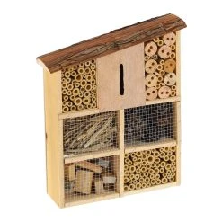 Relaxdays Insektenhotel In Natur - (B)27,5 X (H)34 X (T)8 Cm