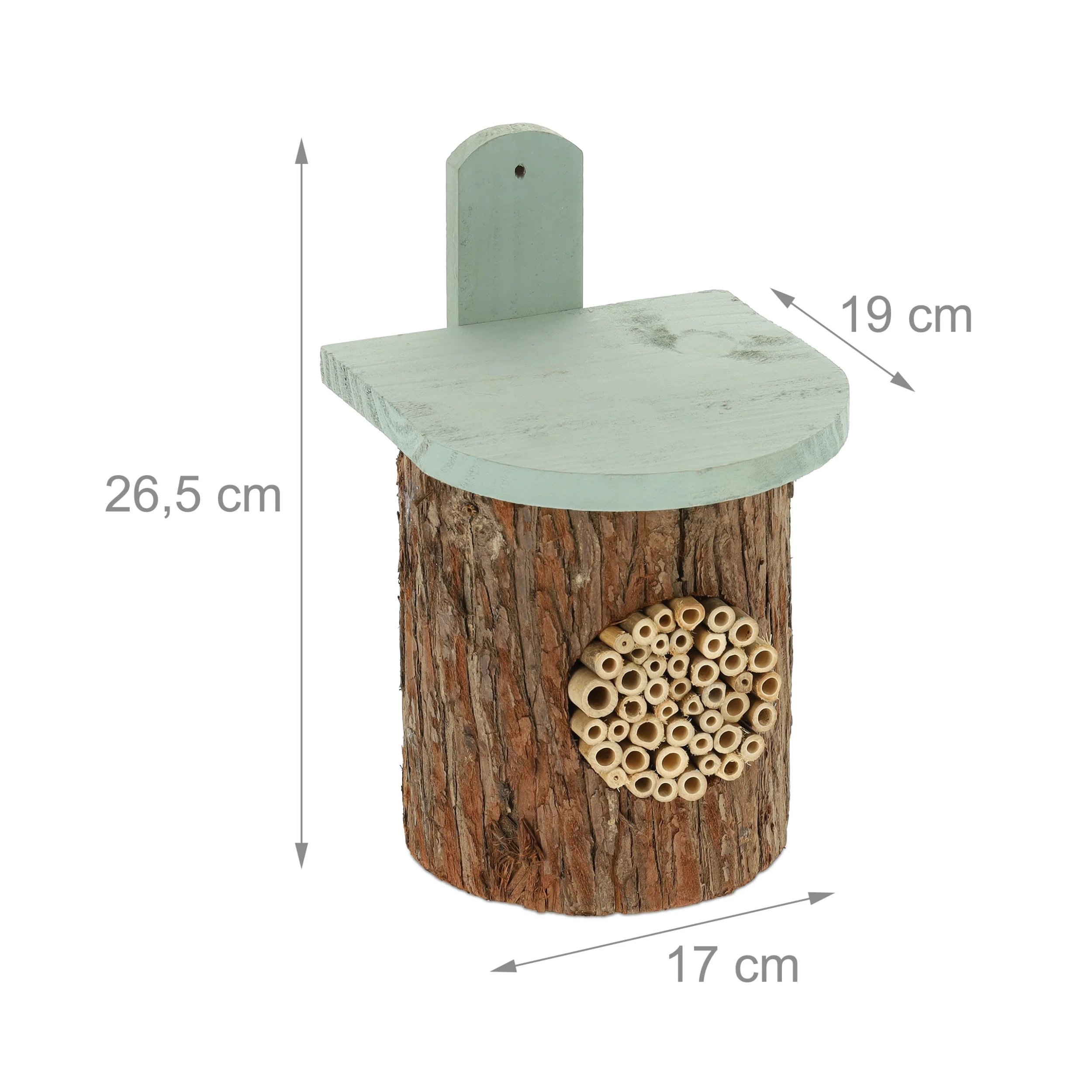 Relaxdays Insektenhotel In Natur/ Grün – Bild 4