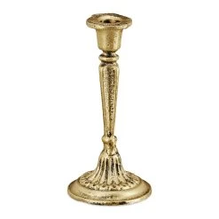 Relaxdays Kerzenständer In Gold