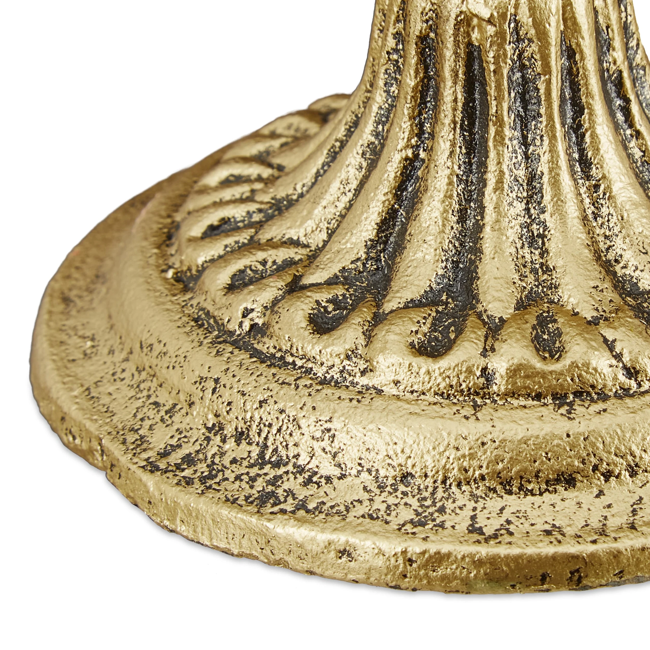 Relaxdays Kerzenständer In Gold – Bild 6