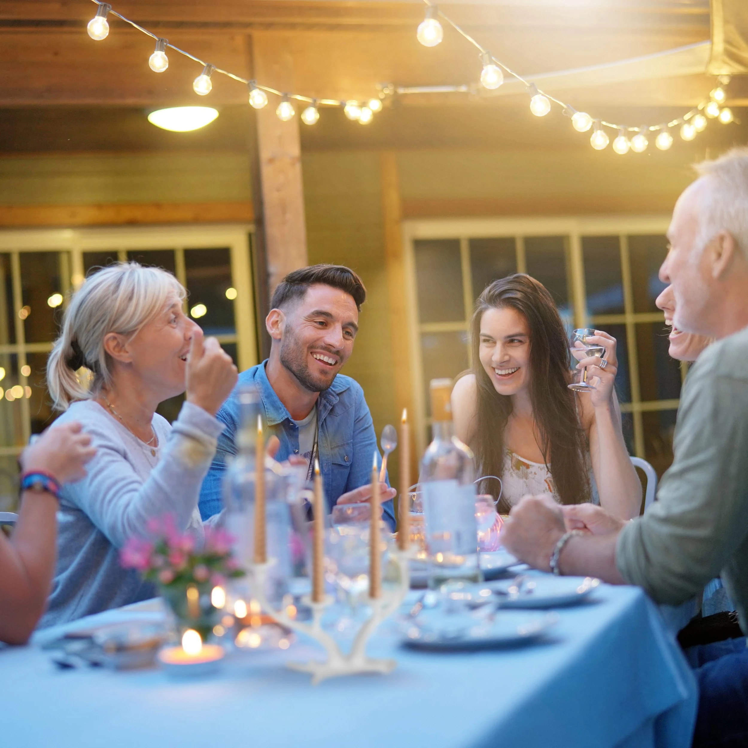 Relaxdays Kerzenständer In Weiß - (B)22 X (H)13 Cm X (T)10,5 Cm – Bild 3