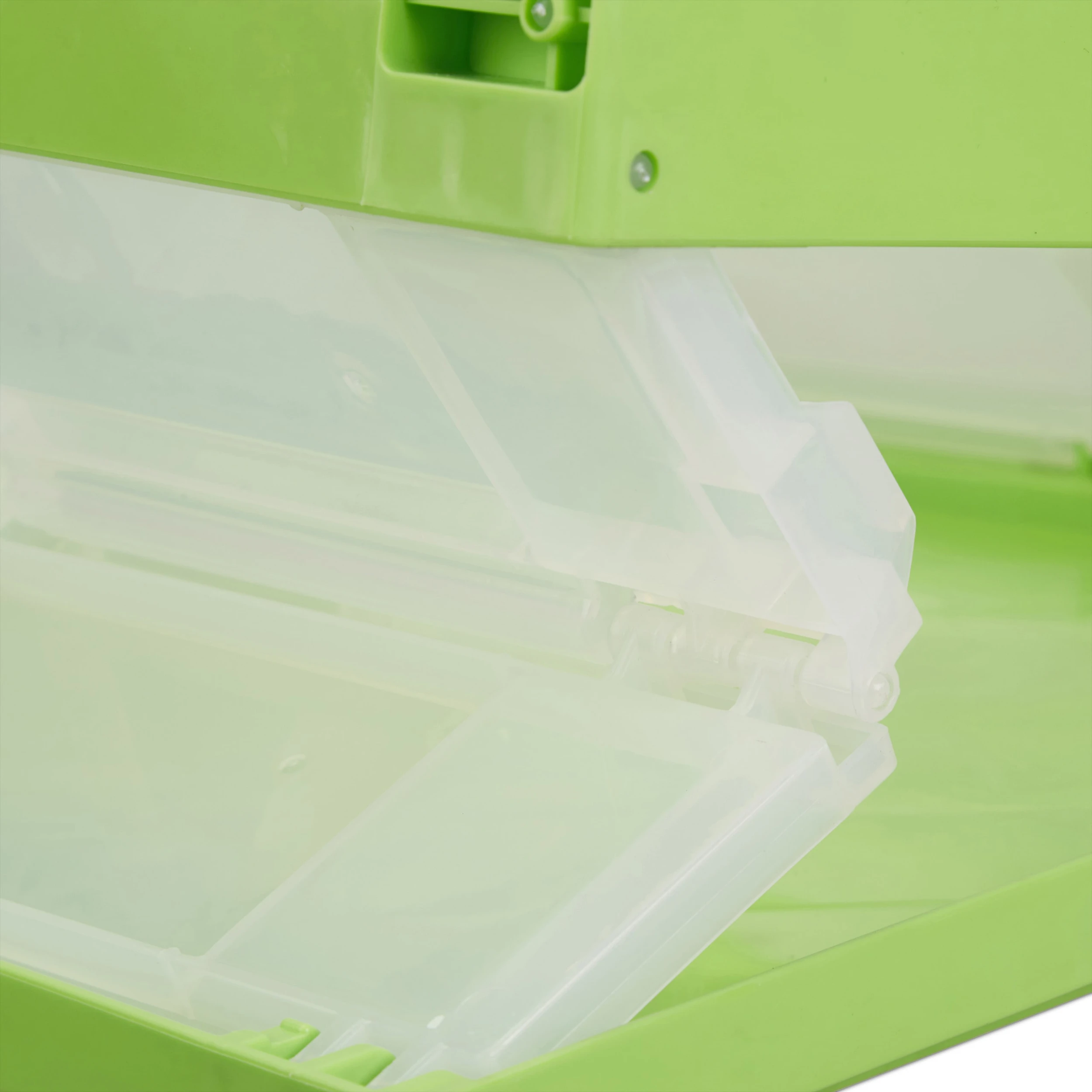 Relaxdays Klappbox In Grün - (B)59 X (H)21,5 X (T)39,5 Cm – Bild 5