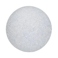 Relaxdays Kugelleuchte Farbwechsel In Weiß - Ø 15 Cm